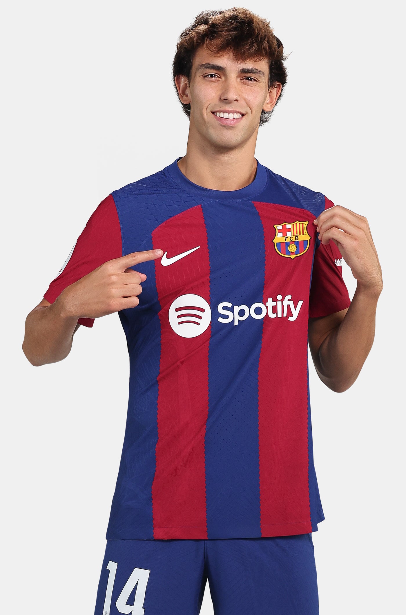 LFP FC Barcelona home shirt 23/24 Player's Edition - JOÃO FÉLIX