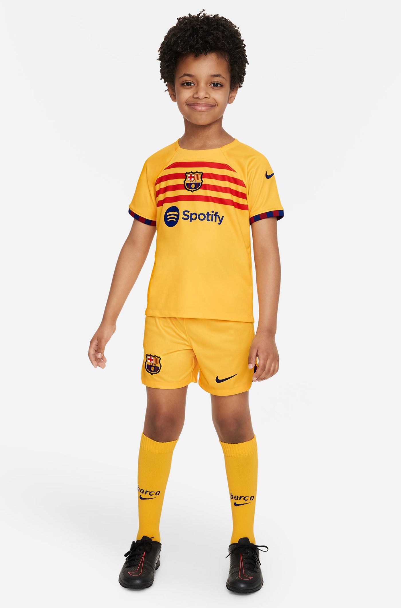 FC Barcelona fourth kit 22/23 - Little Kids – Barça Official Store Spotify  Camp Nou