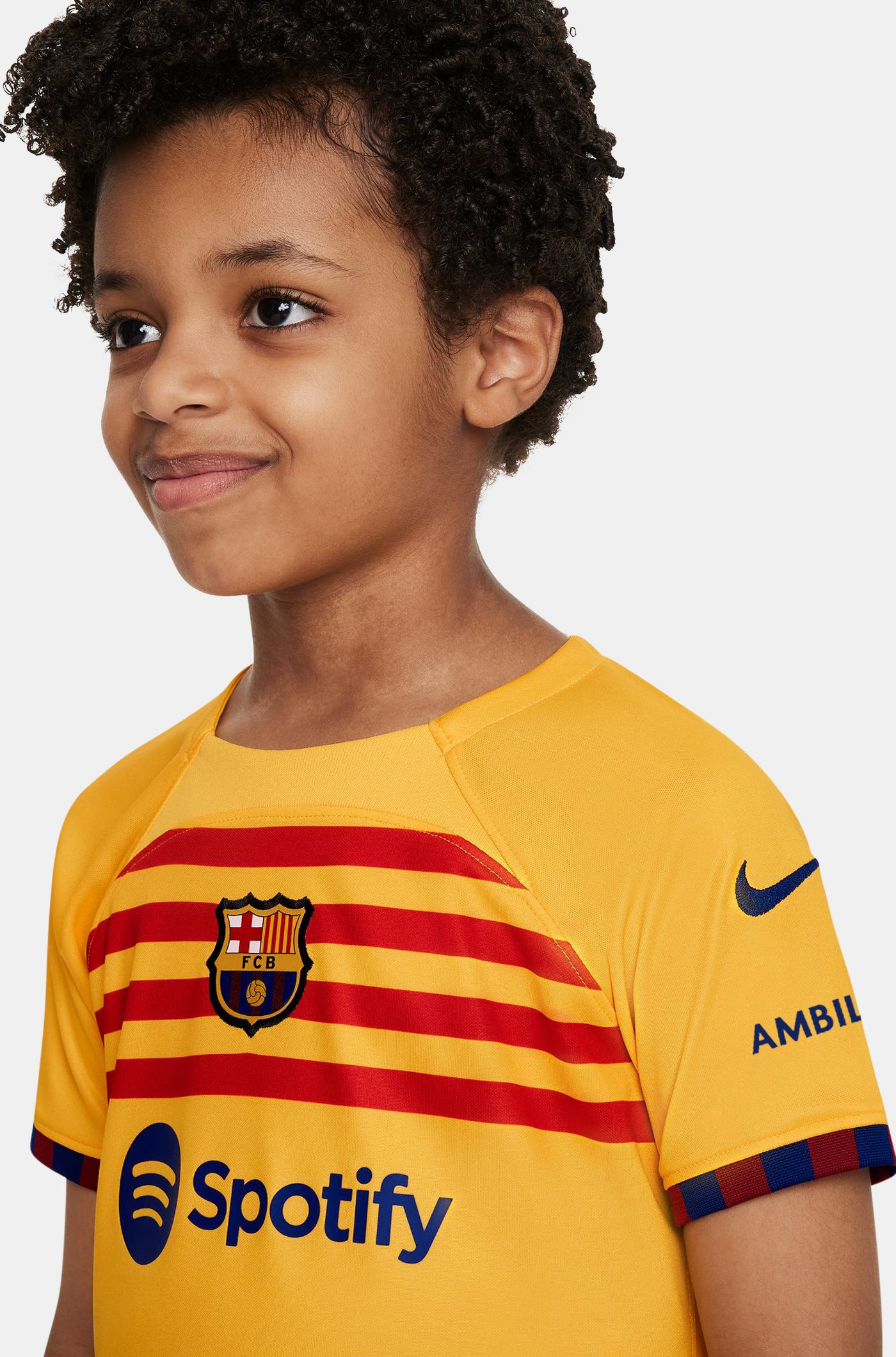 Ensemble quatrième kit FC Barcelone 22/23 – Petit enfant