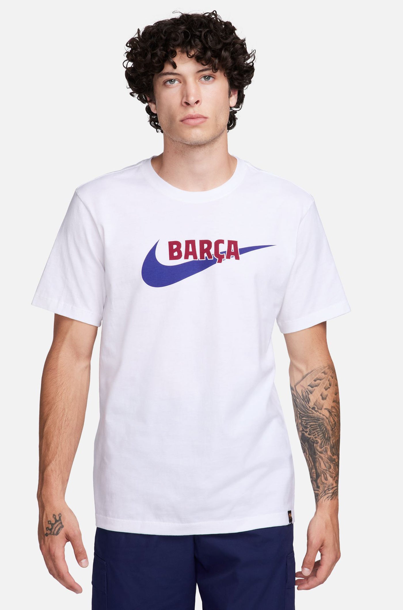 Camiseta blanca Barça Nike