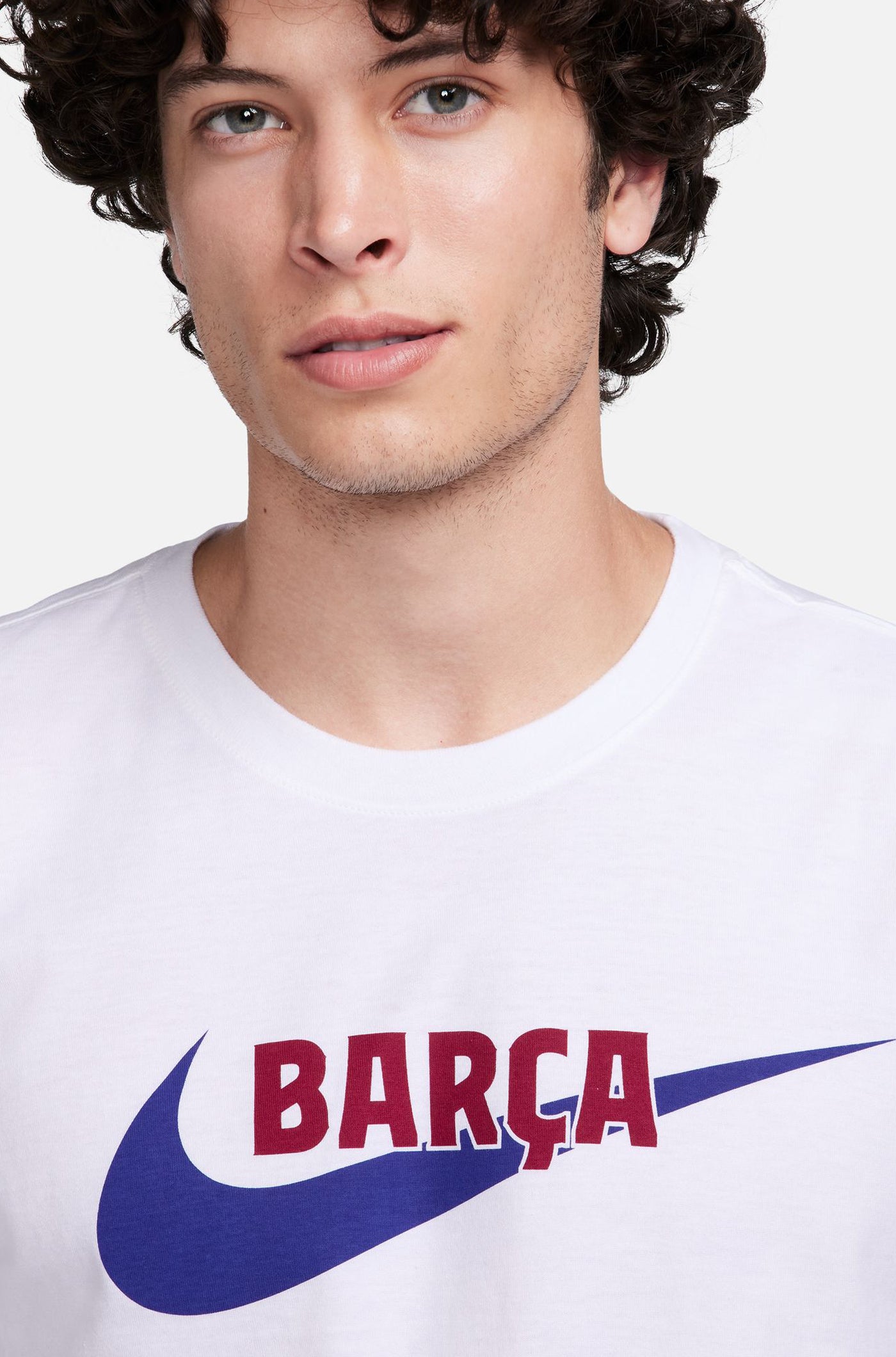 Samarreta balnca Barça Nike