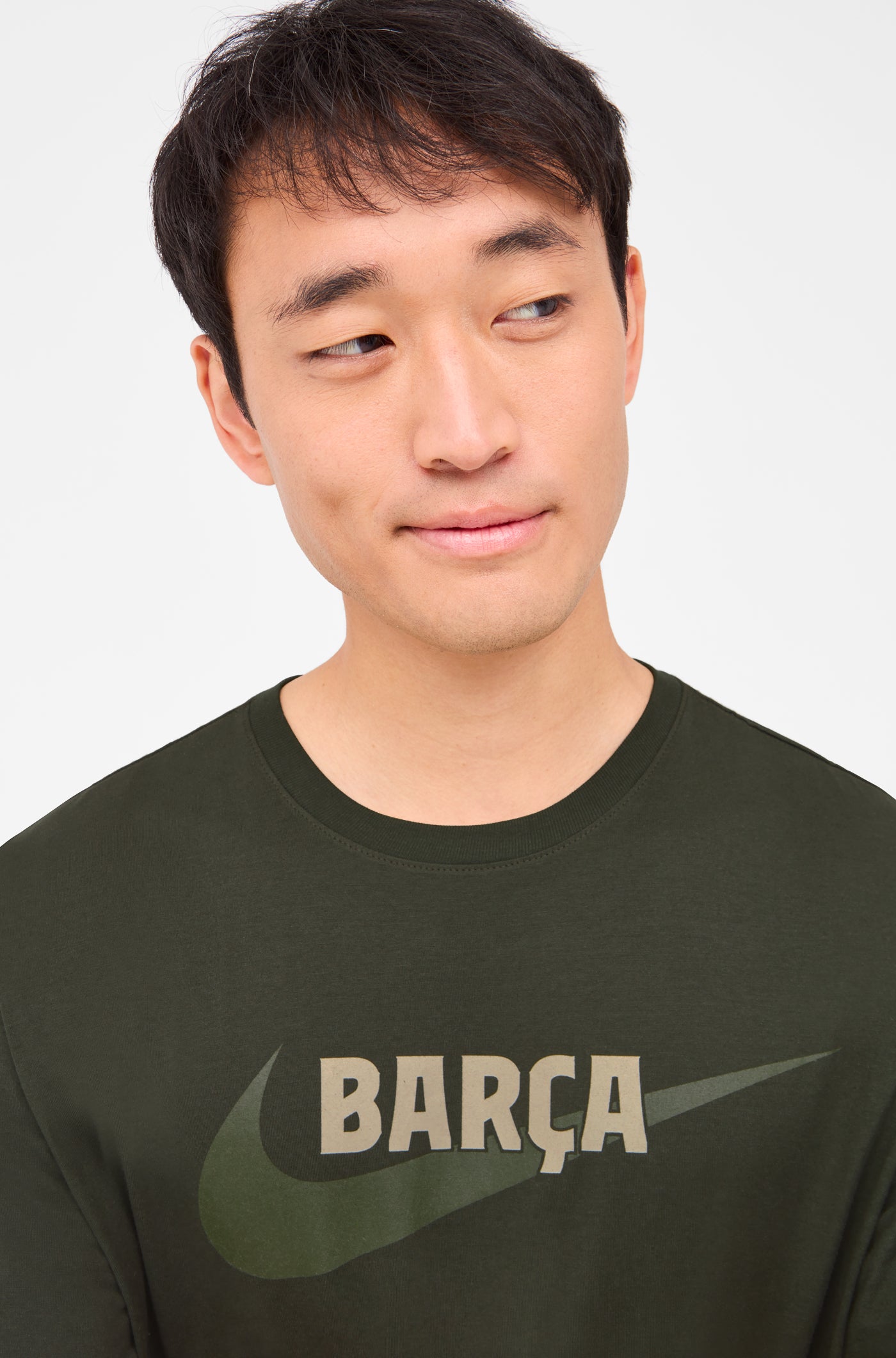 T-shirt green Barça Nike