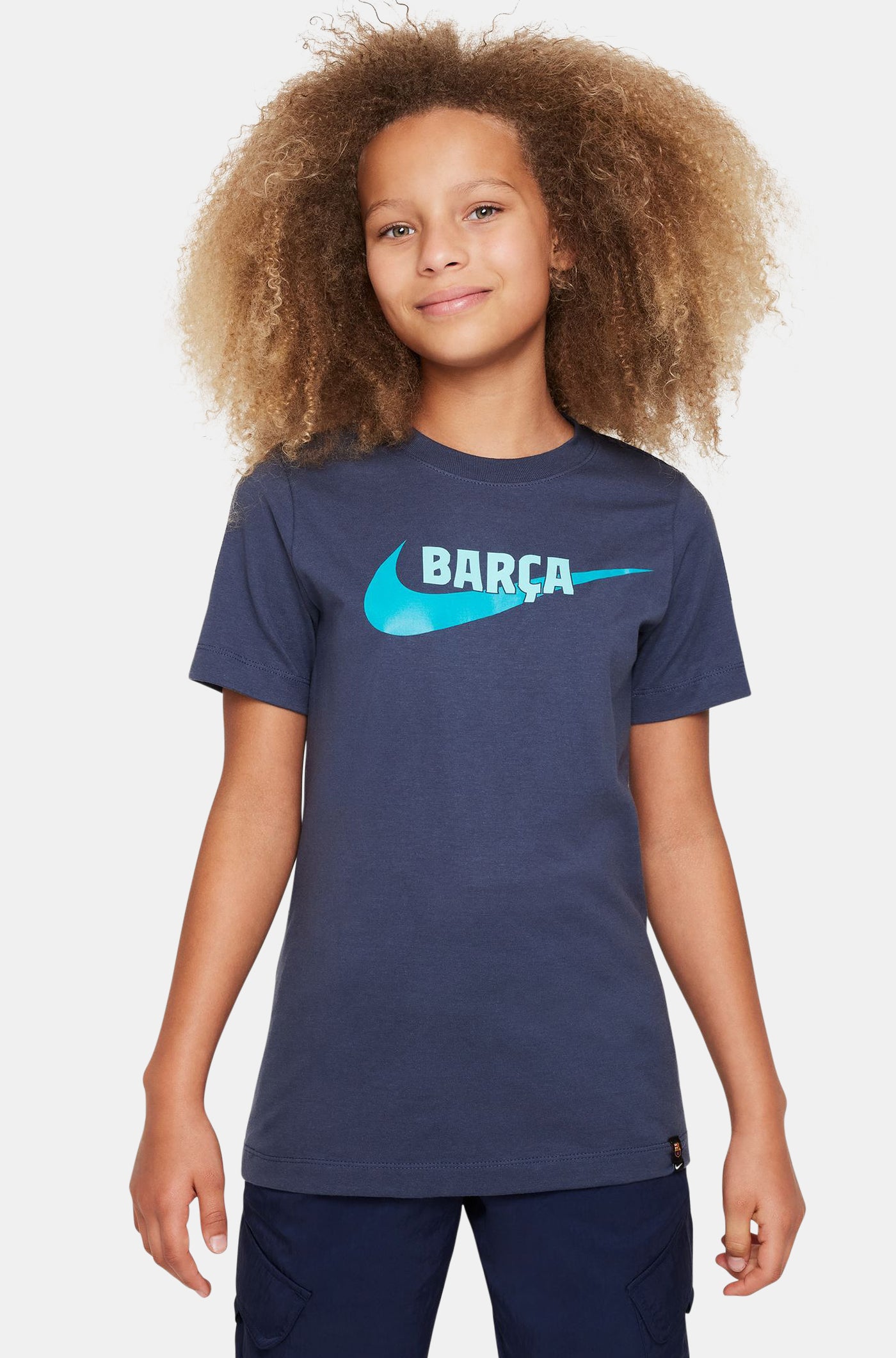  T-shirt bleu Barça Nike - Junior