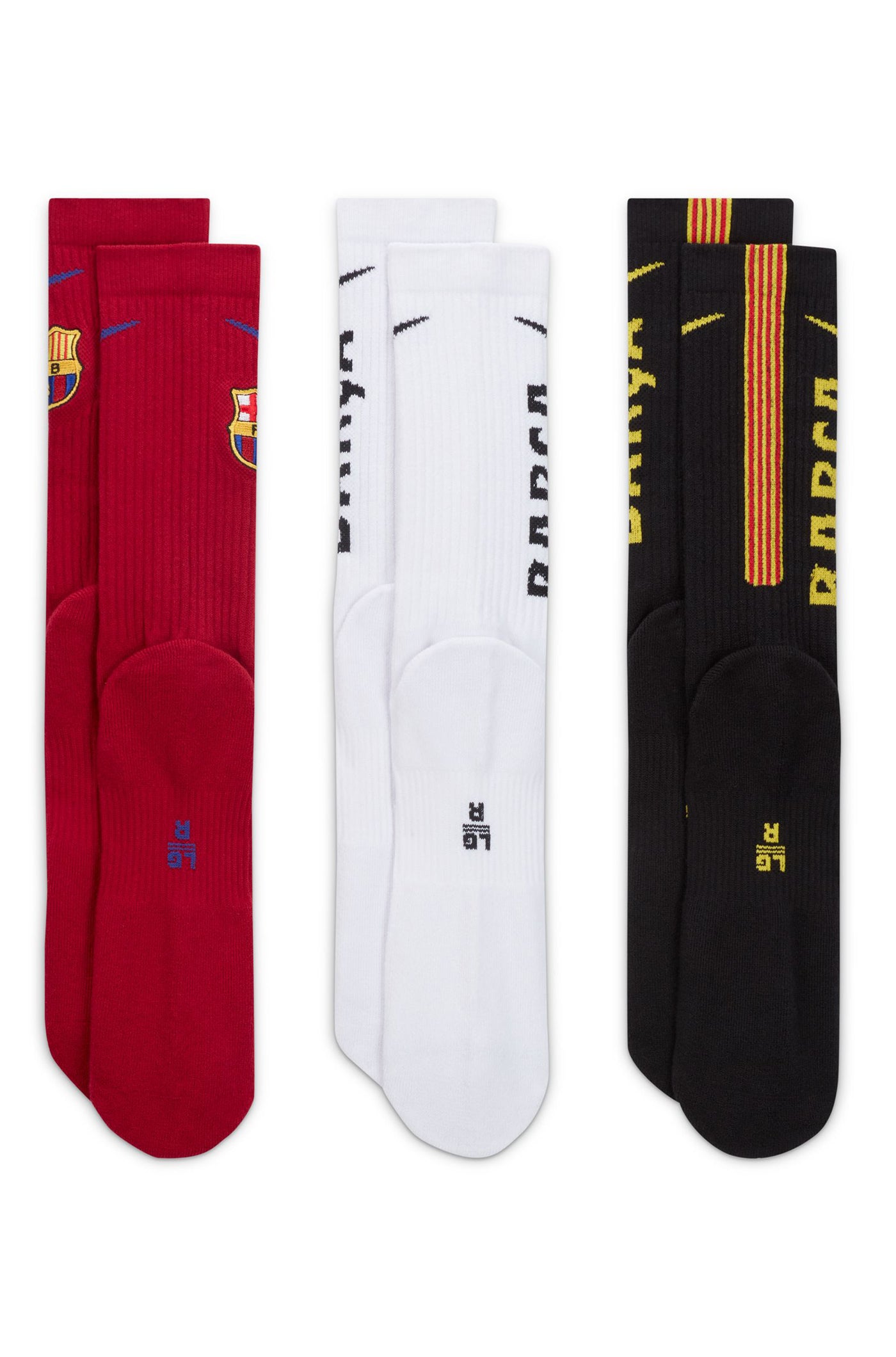 3-pack socks Barça Nike