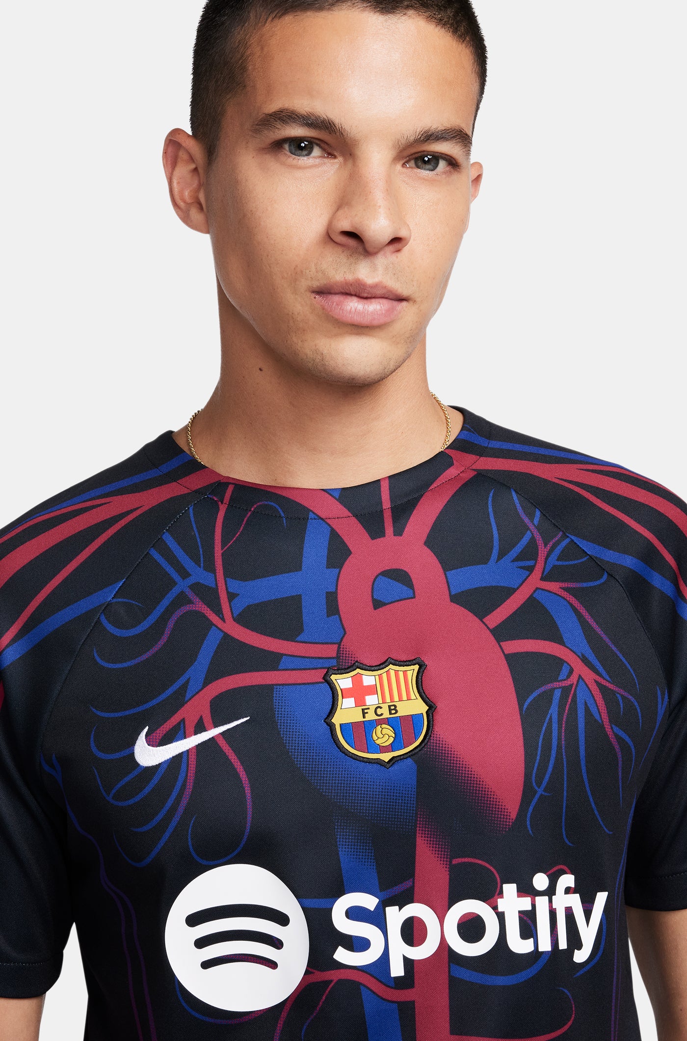 Camiseta prepartido FC Barcelona x Patta