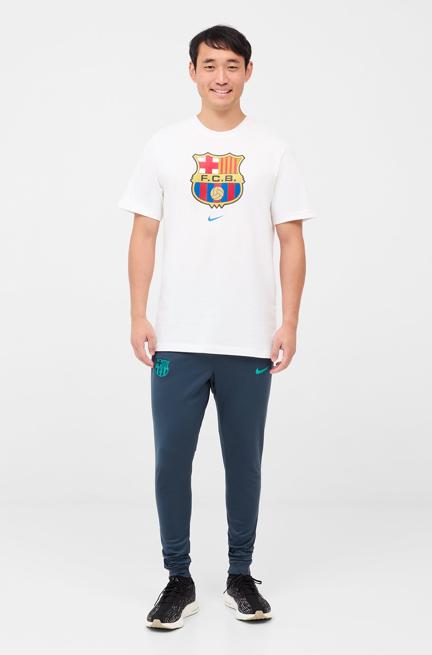 T-Shirt Weiss Shield Barça Nike