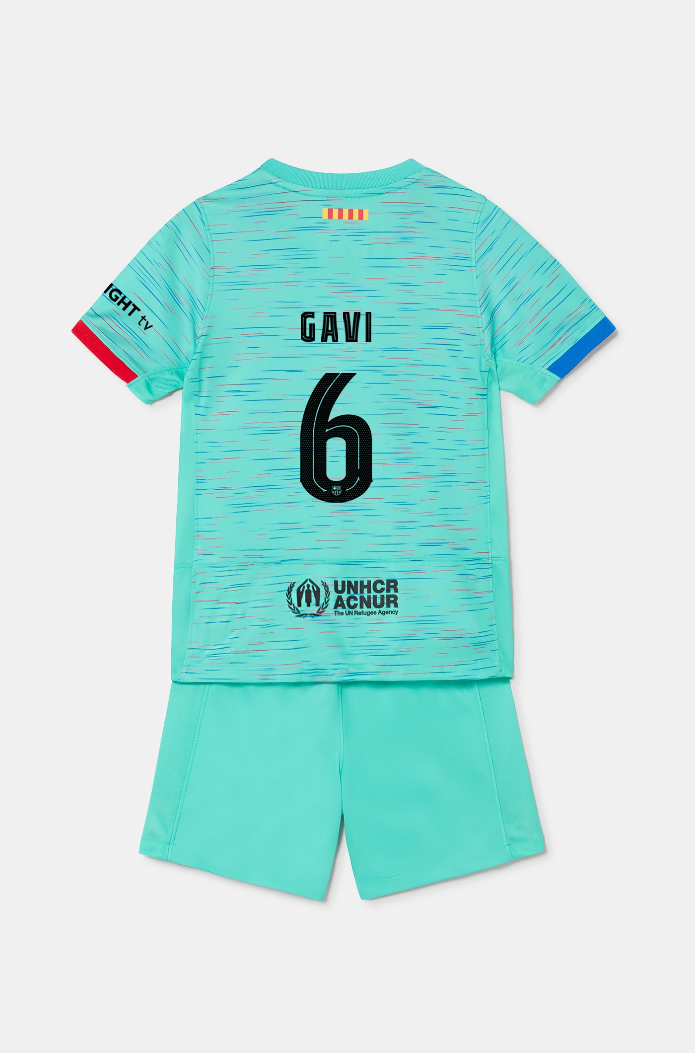 FC Barcelona third Kit 23/24 – Younger Kids  - GAVI
