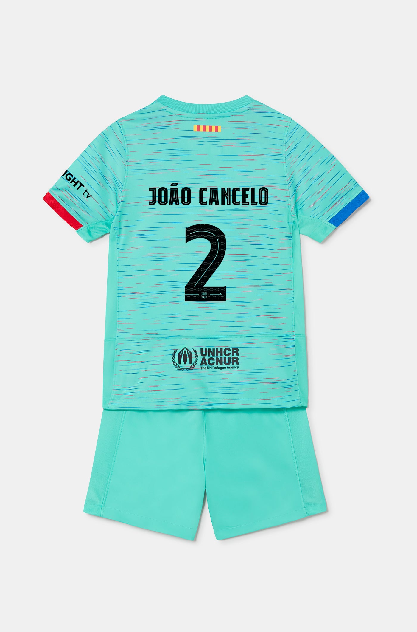 FC Barcelona third Kit 23/24 – Younger Kids  - JOÃO CANCELO