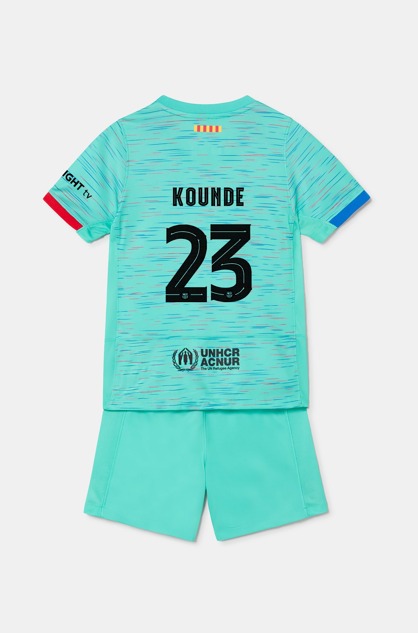 FC Barcelona third Kit 23/24 – Younger Kids  - KOUNDE