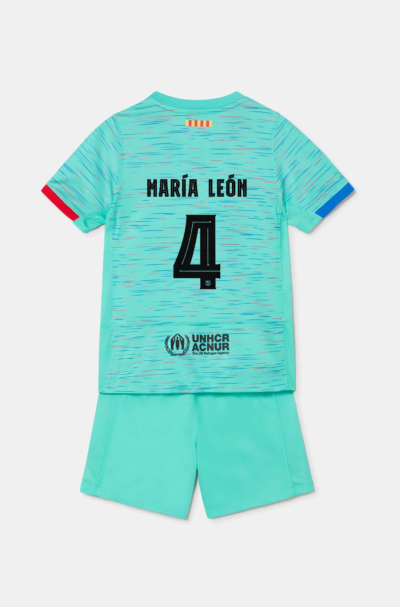 FC Barcelona third Kit 23/24 – Younger Kids  - MARÍA LEÓN