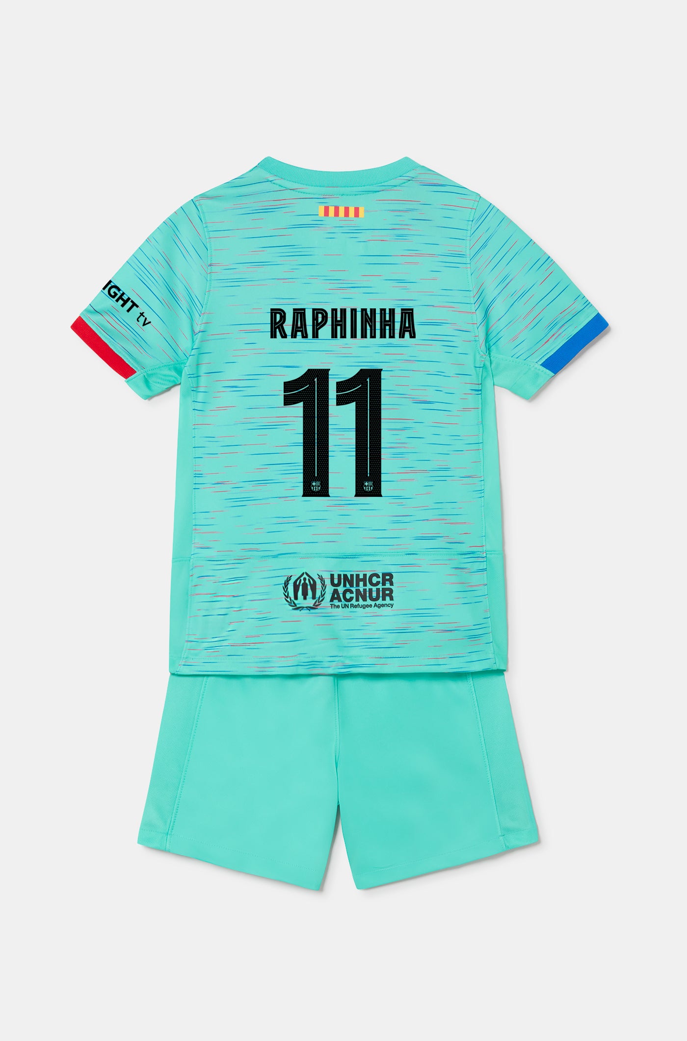 FC Barcelona third Kit 23/24 – Younger Kids  - RAPHINHA