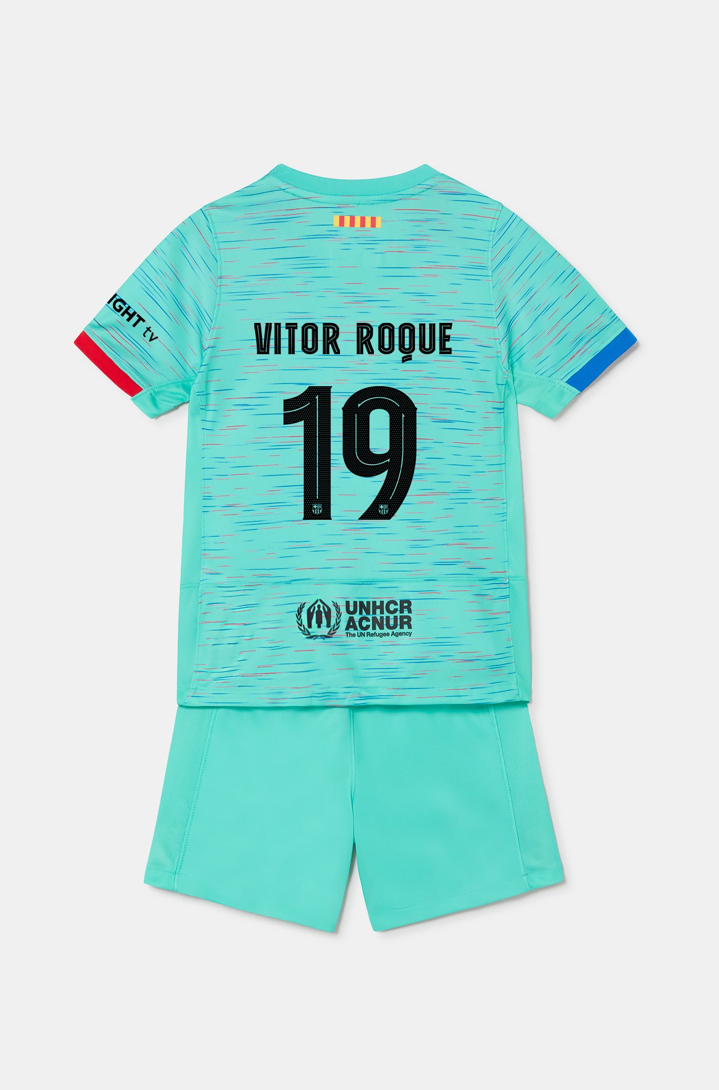 FC Barcelona third Kit 23/24 – Younger Kids  - VITOR ROQUE
