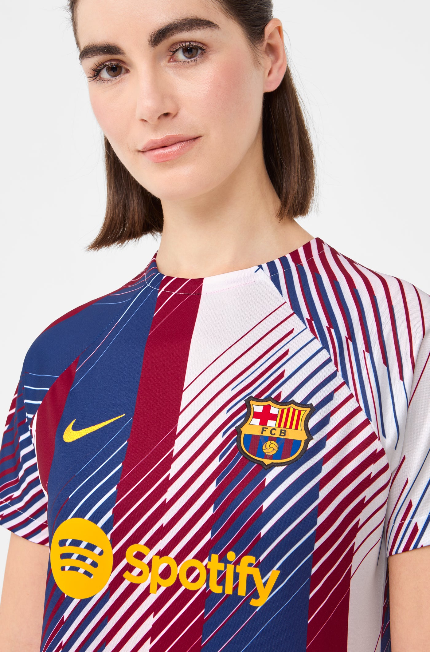 Camiseta prepartido primera equipación FC Barcelona 23/24 - La Liga - Mujer