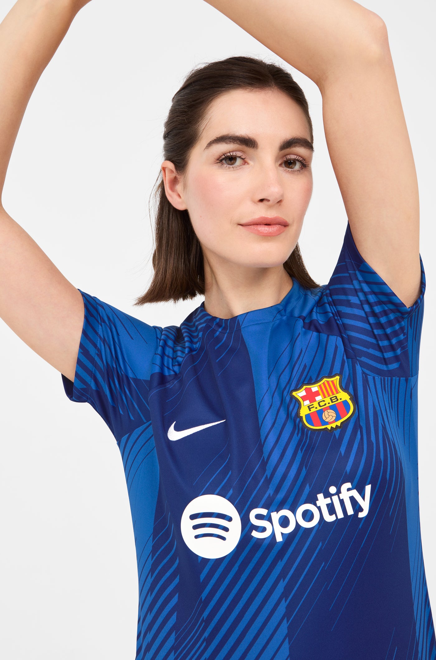 Camiseta prepartido segunda equipación FC Barcelona 23/24 - La Liga - Mujer