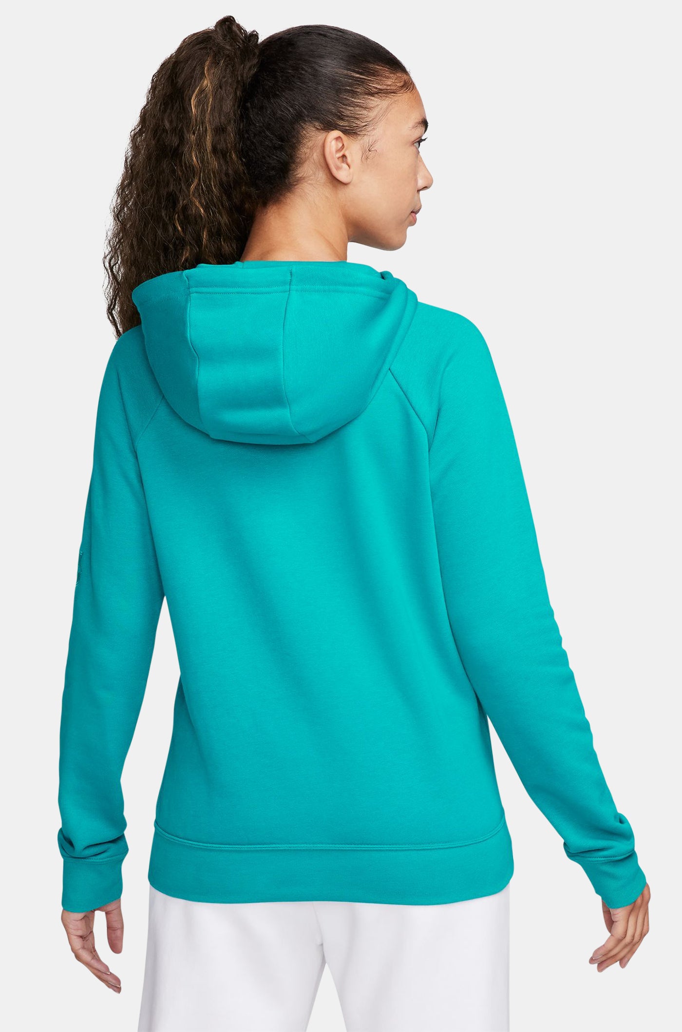 Turquoise nike store hoodie womens