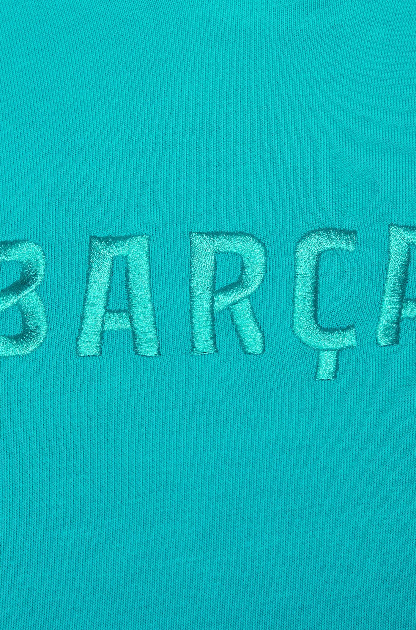 Dessuadora caputxa blau Barça Nike - Dona