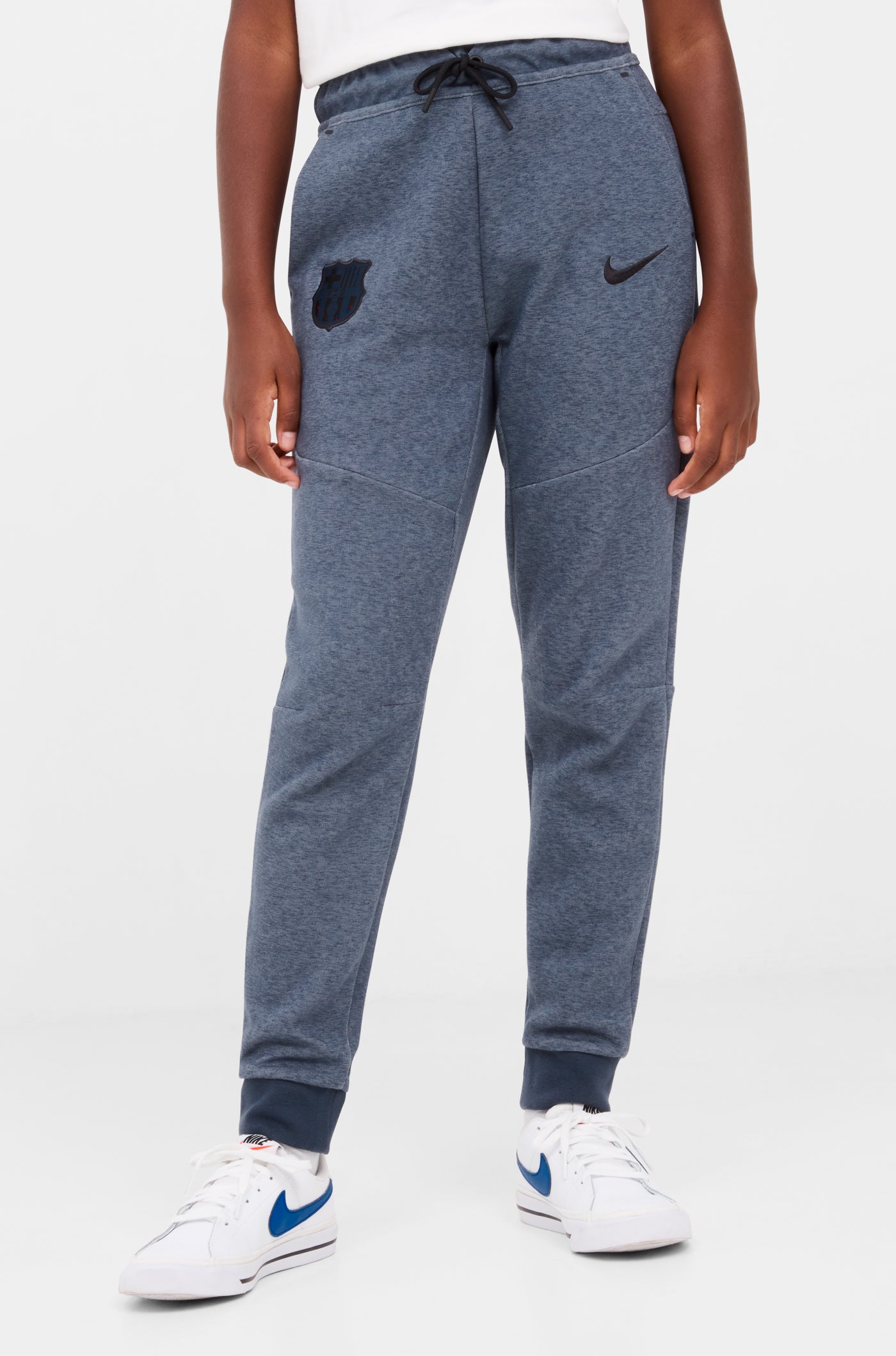 Pantalon tech bleu Barça Nike - Junior