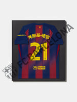 T-shirt signé et encadré De Jong – Édition Chinese New Year