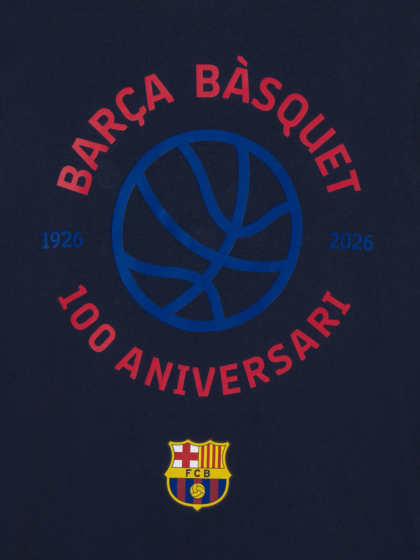 Samarreta Barça Bàsquet 100è Aniversari