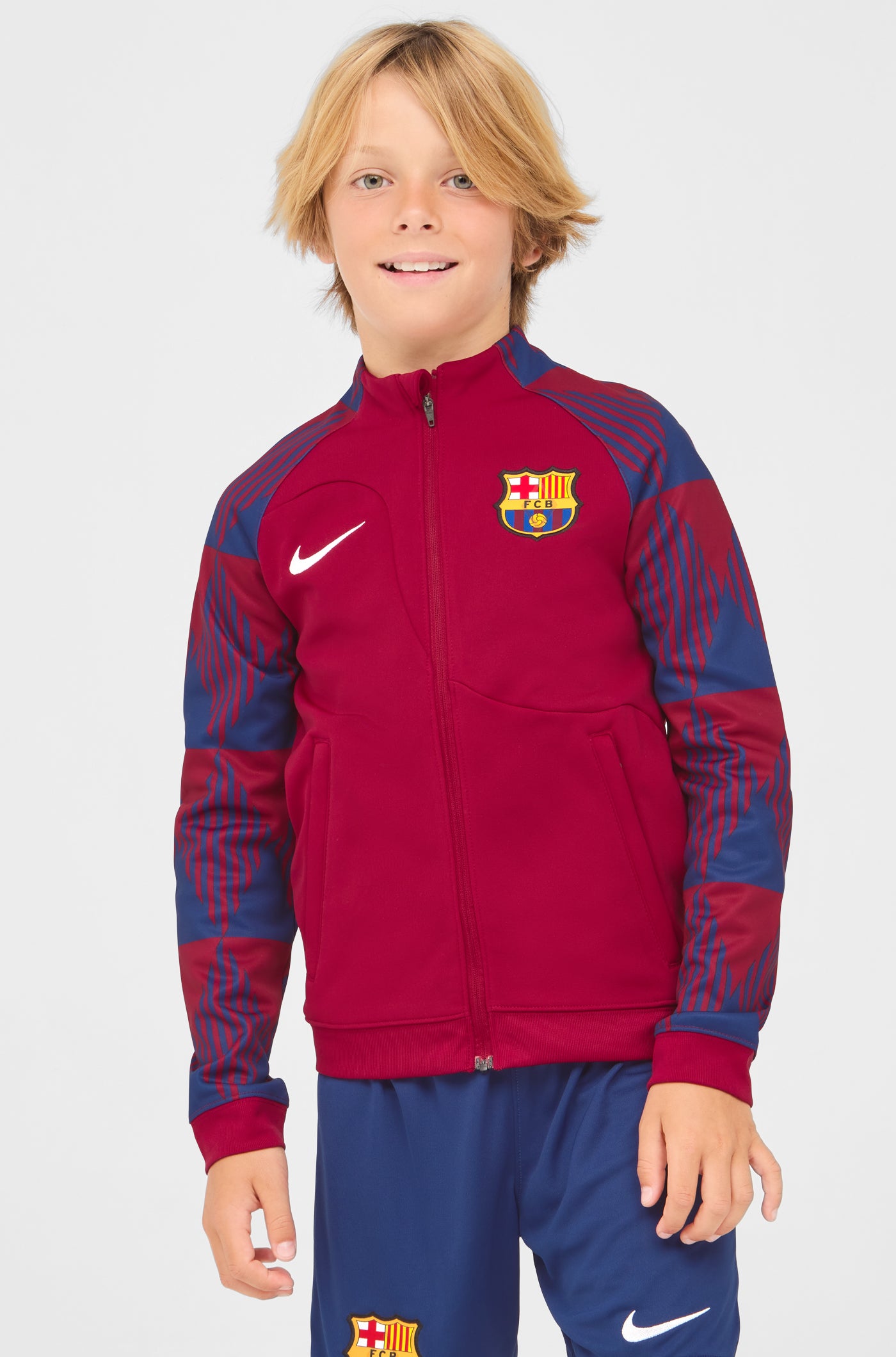FC Barcelona Pre-Match home Jacket 23/24 - Junior – Barça Official ...