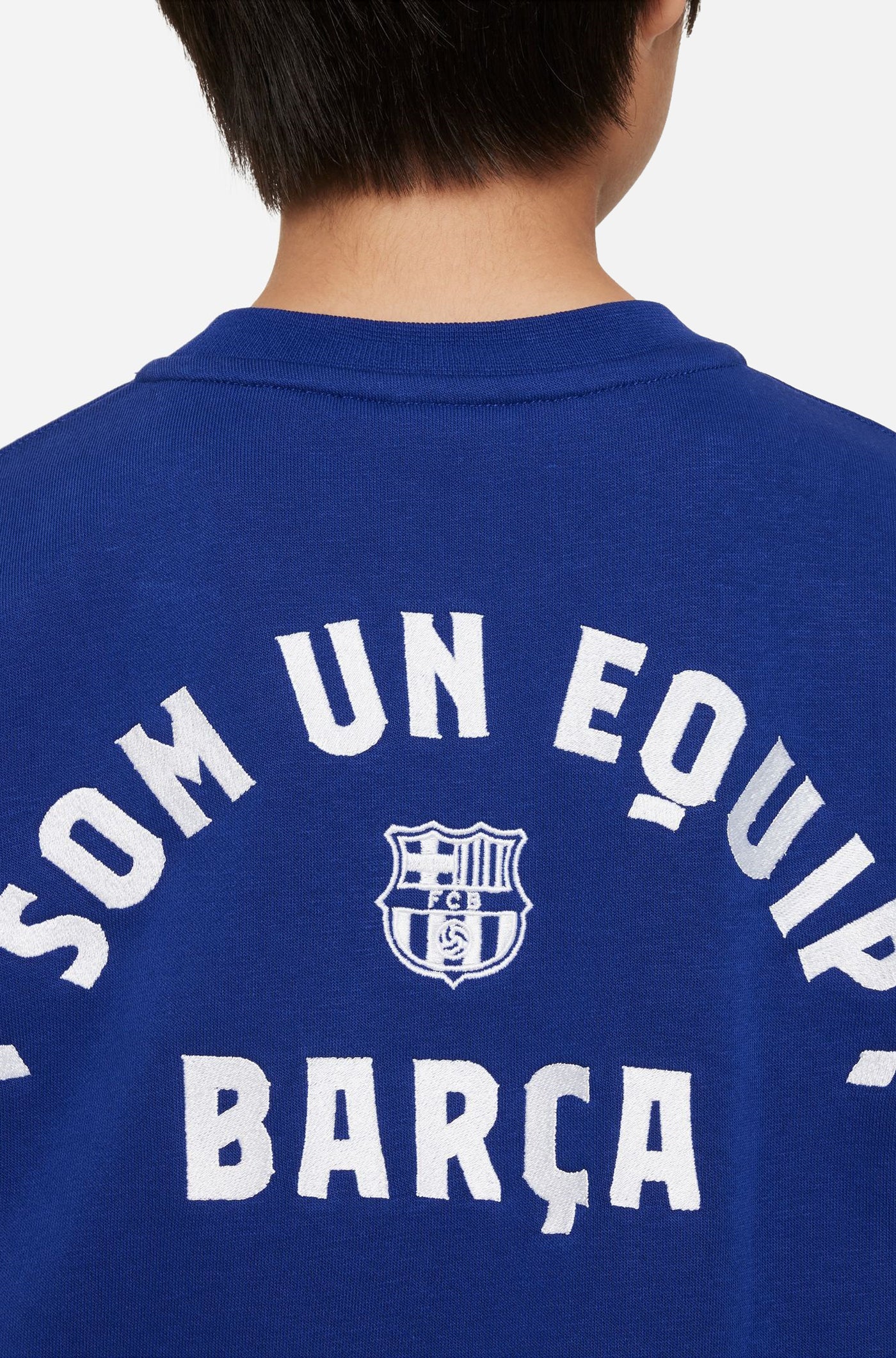 Sweatshirt som un equip Barça Nike - Junior