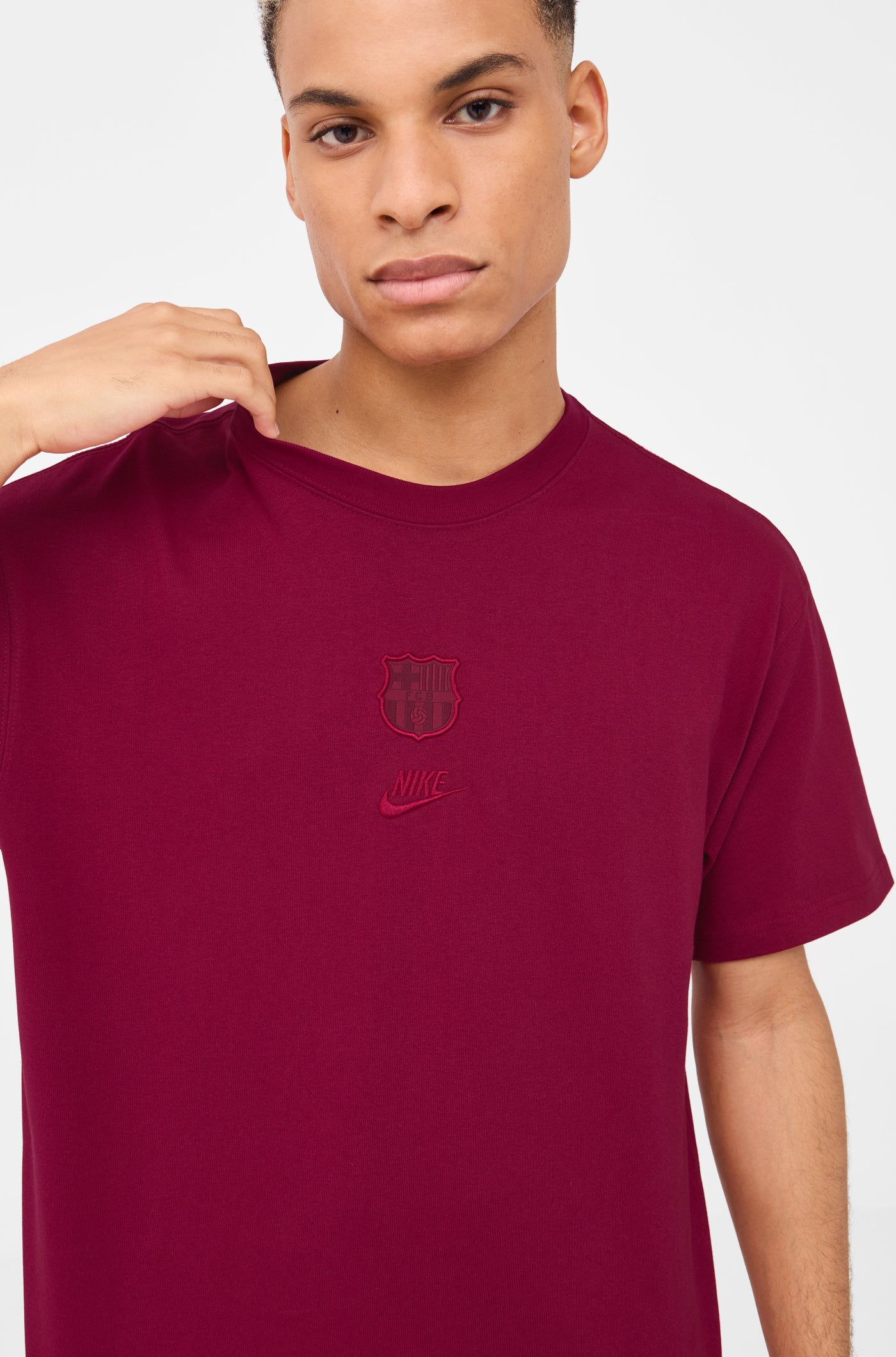 T-shirt écusson rouge Barça Nike
