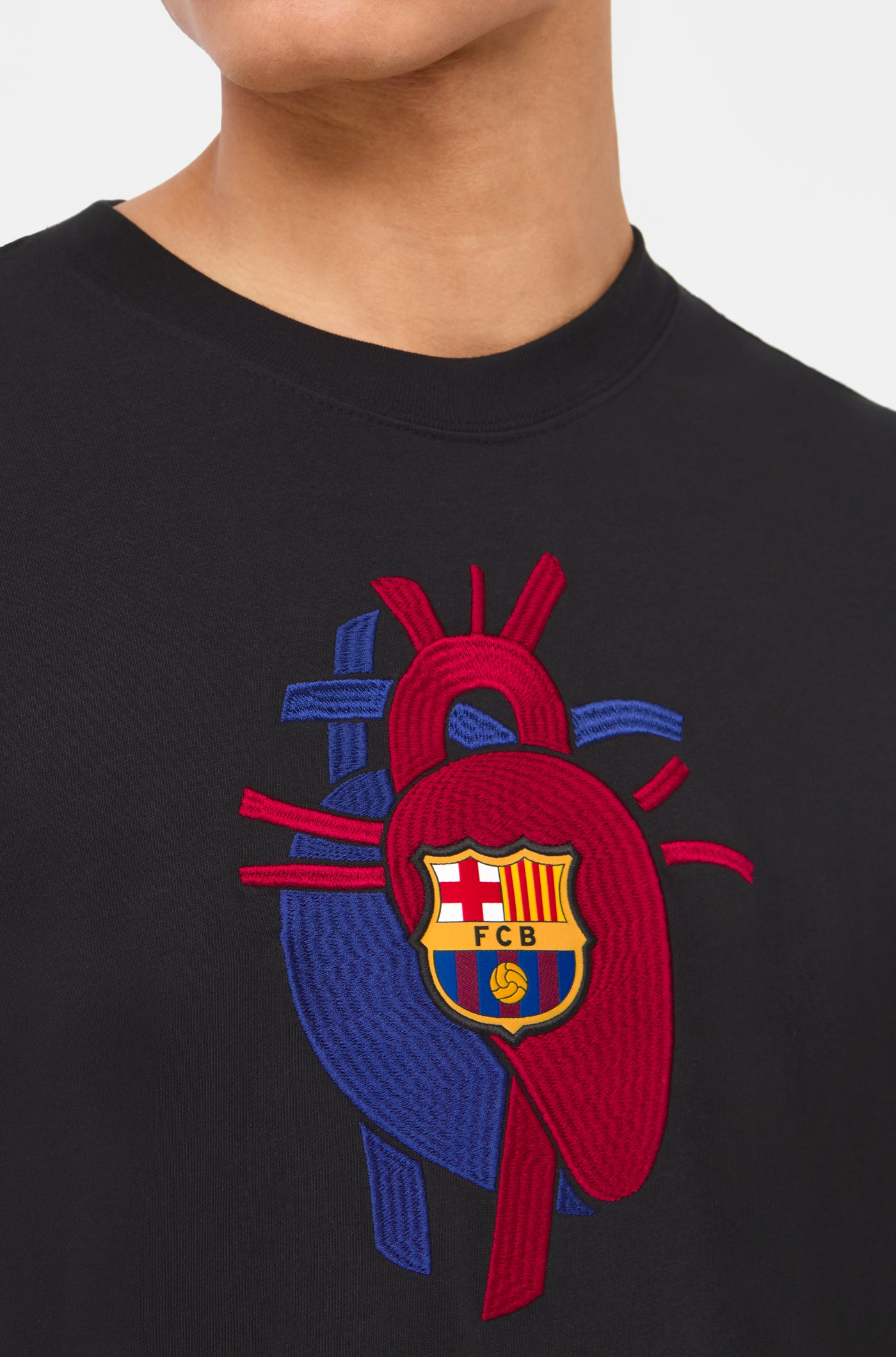 T-Shirt Black FC Barcelona x Patta