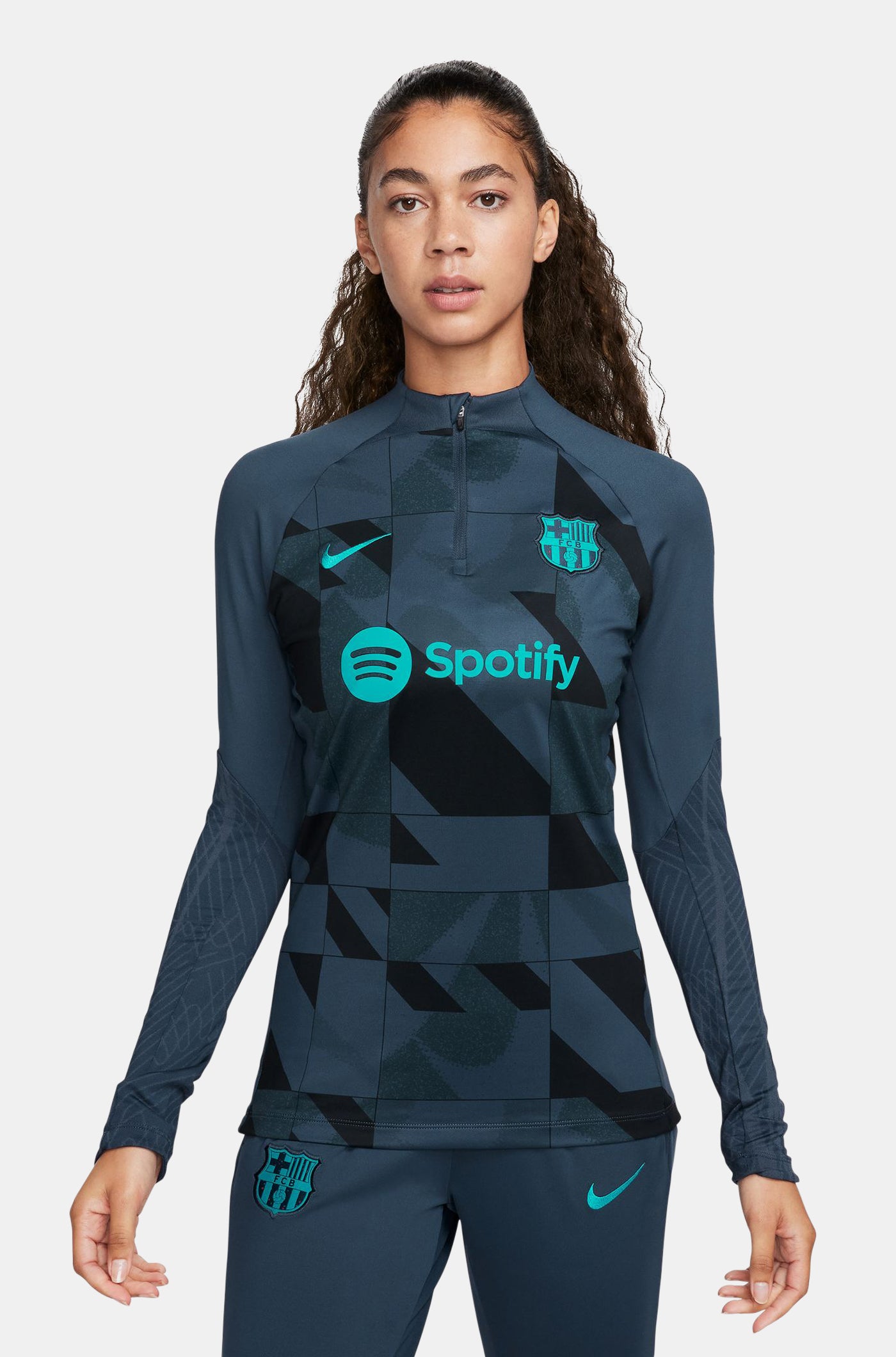 Sweat-Shirt Avant-Match FC Barcelone 23/24 – UCL - Femme