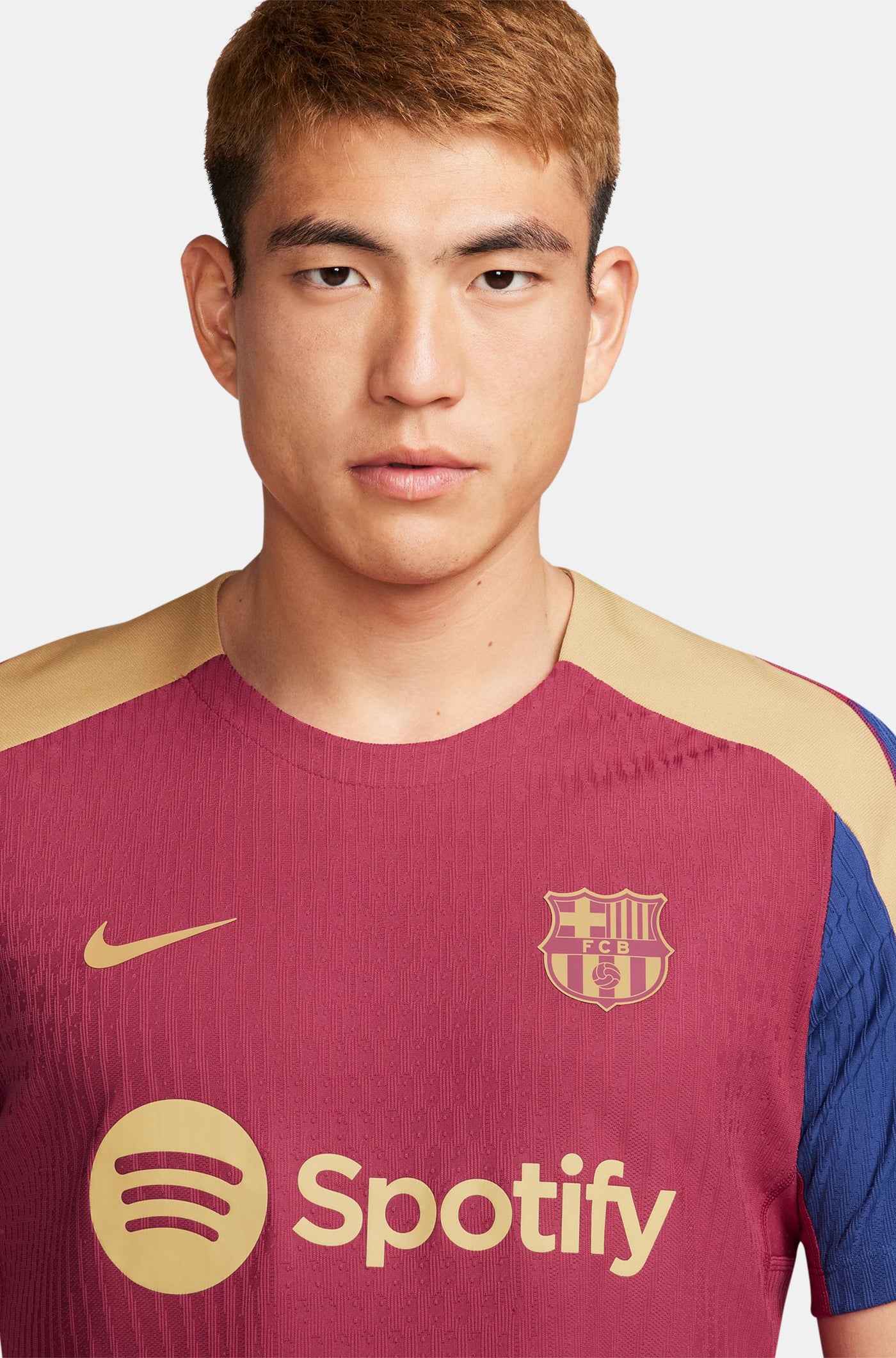 Camiseta granate de entrenamiento FC Barcelona 23/24 - Edición Jugador ...