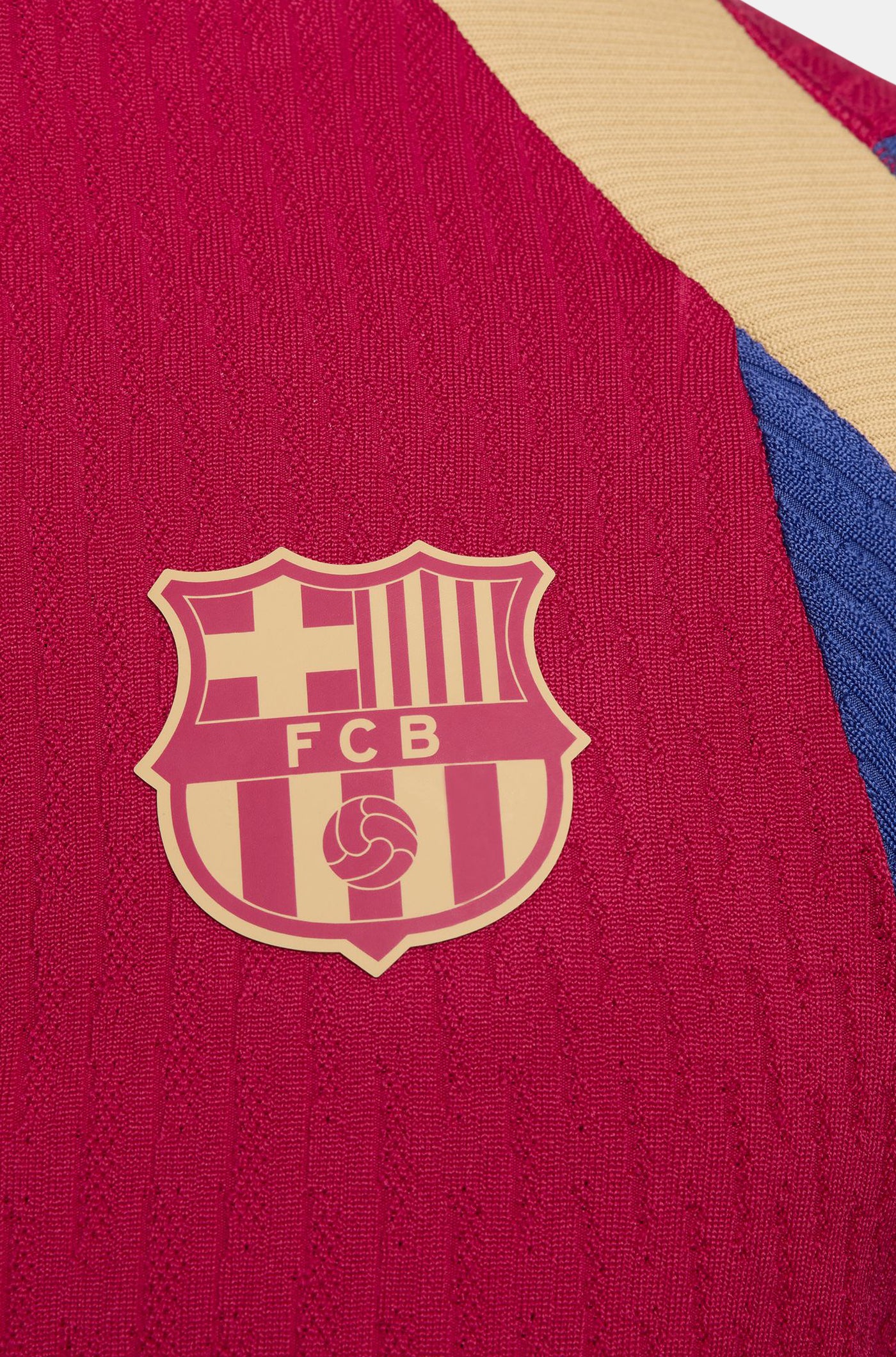 Dessuadora grana d'entrenament del FC Barcelona 23/24 - Edició Jugador