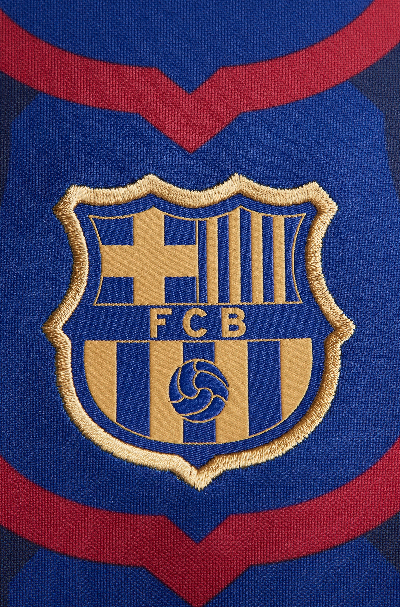 Camiseta Pre-Partido azulgrana del FC Barcelona