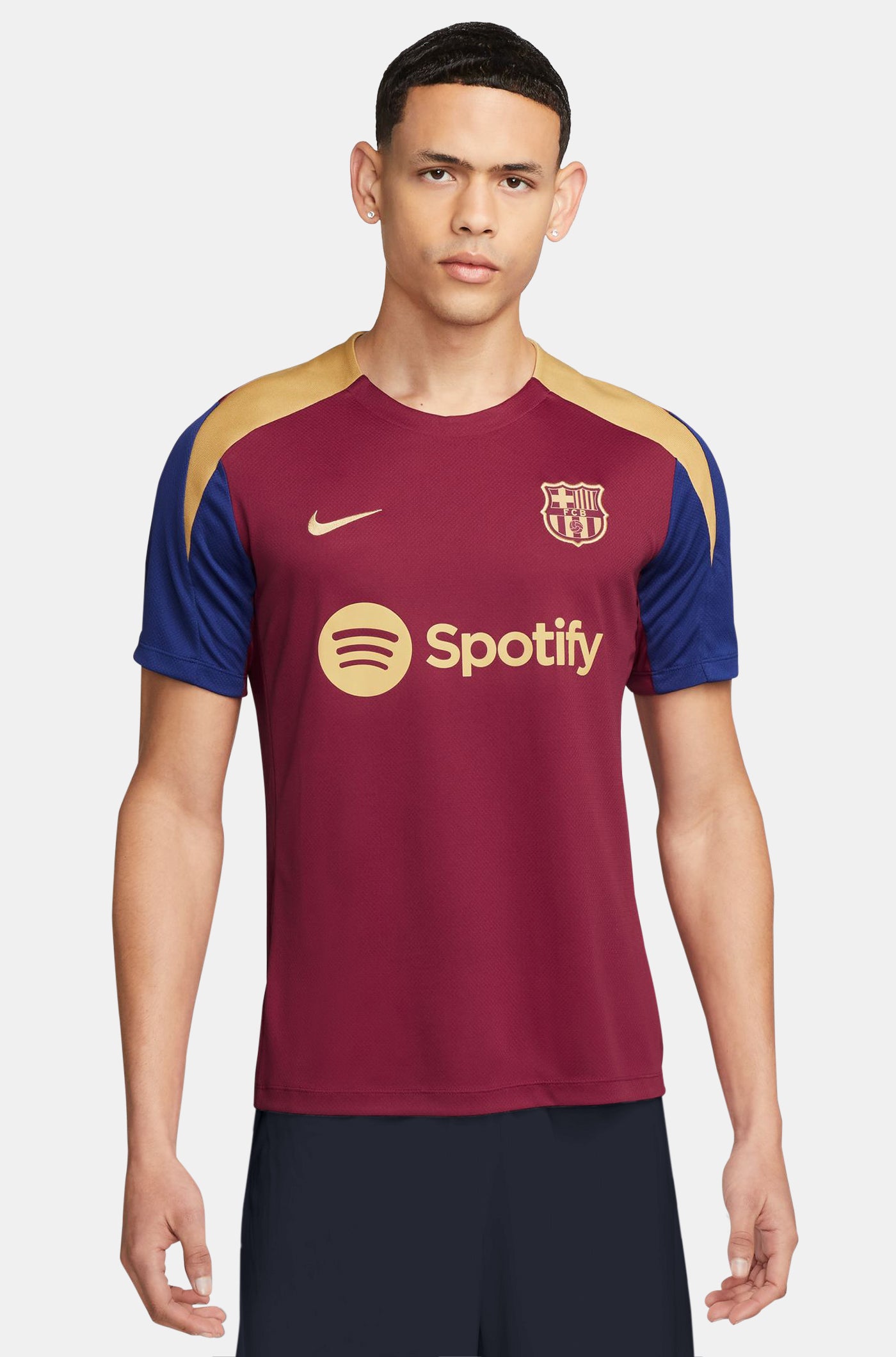 FC Barcelona garnet Training Shirt 23/24 – Barça Official Store Spotify ...