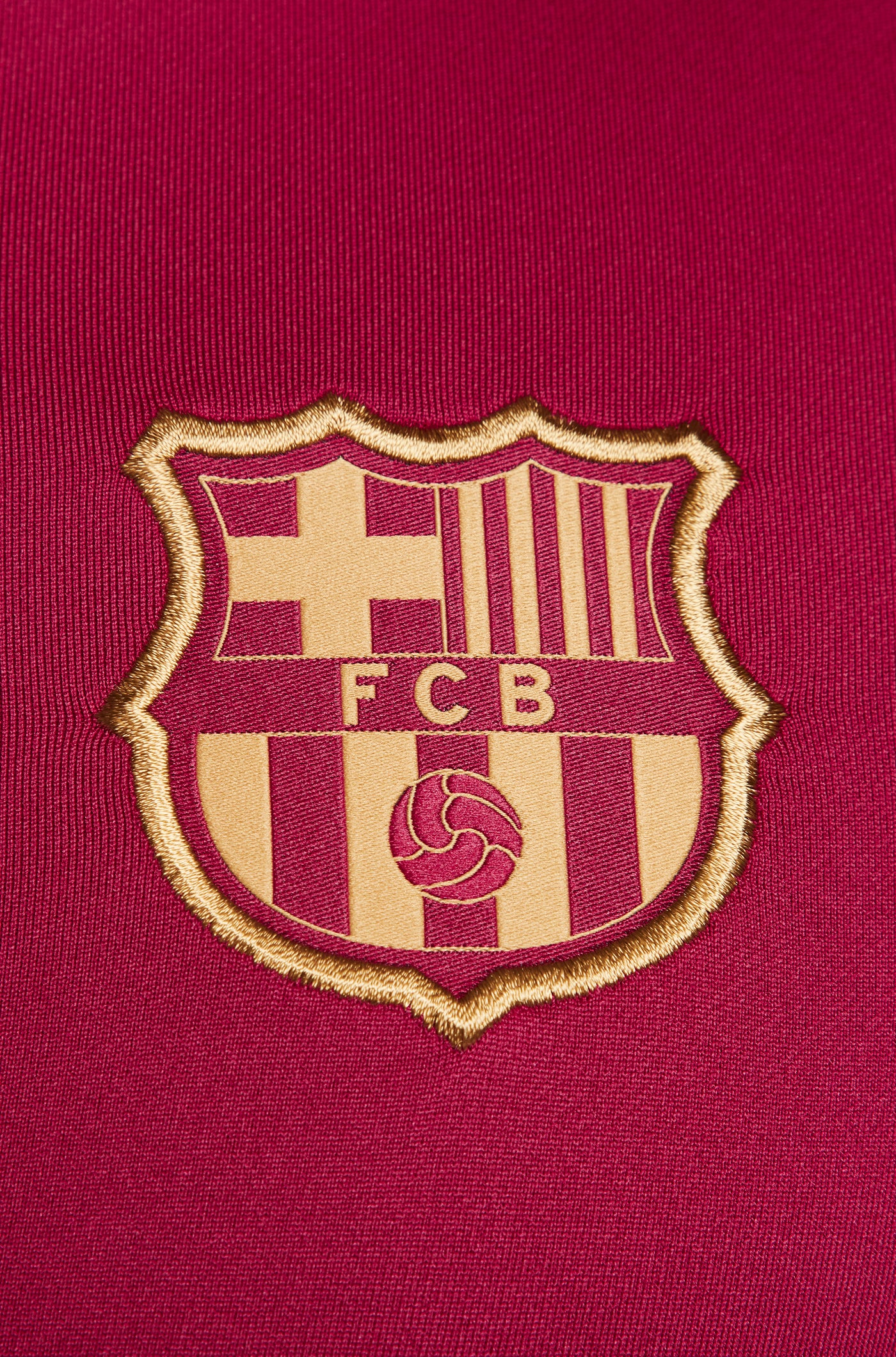Dessuadora grana d'entrenament del FC Barcelona 23/24