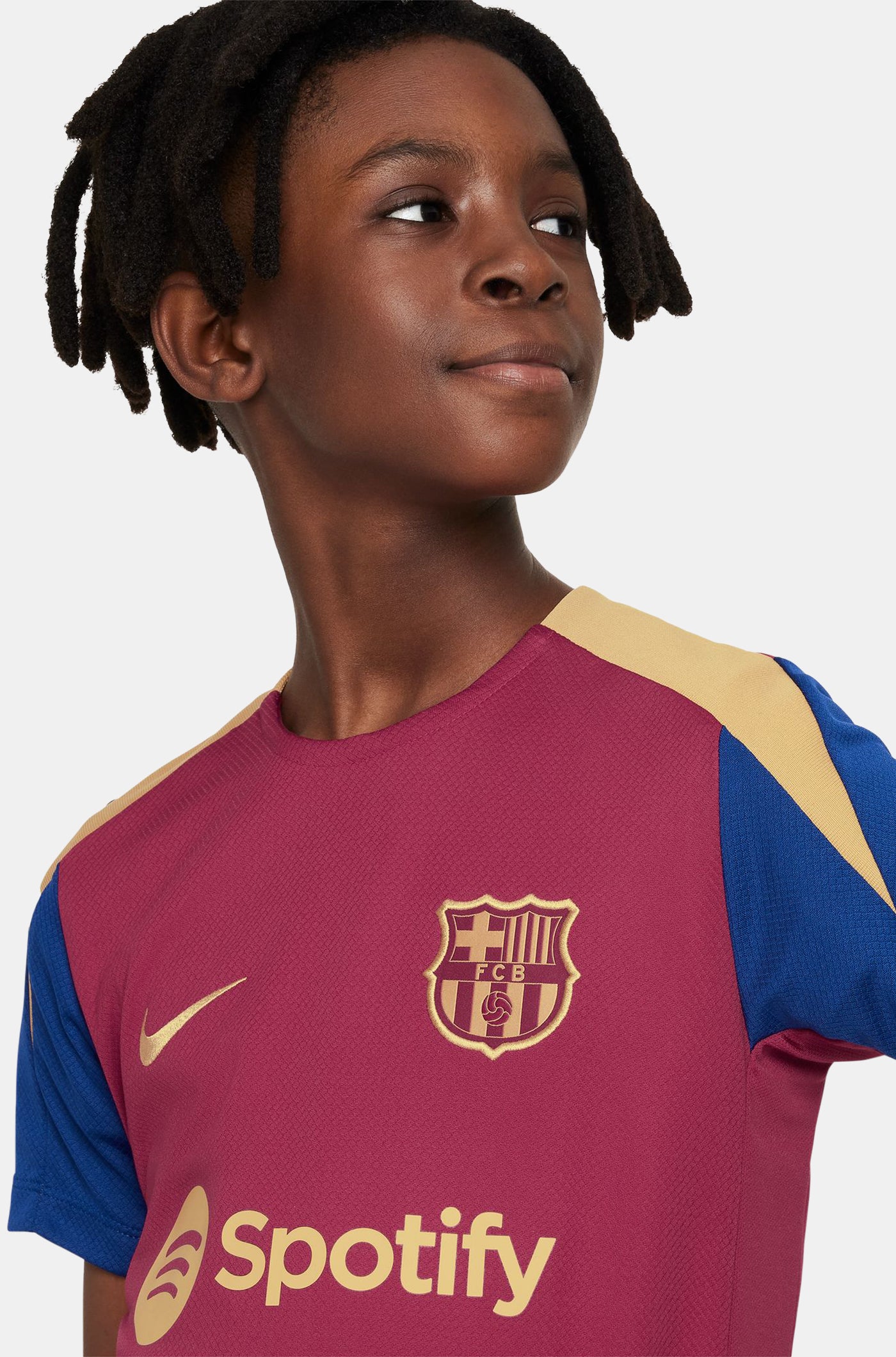 FC Barcelona Granat Trainingsshirt 23/24 – Junior
