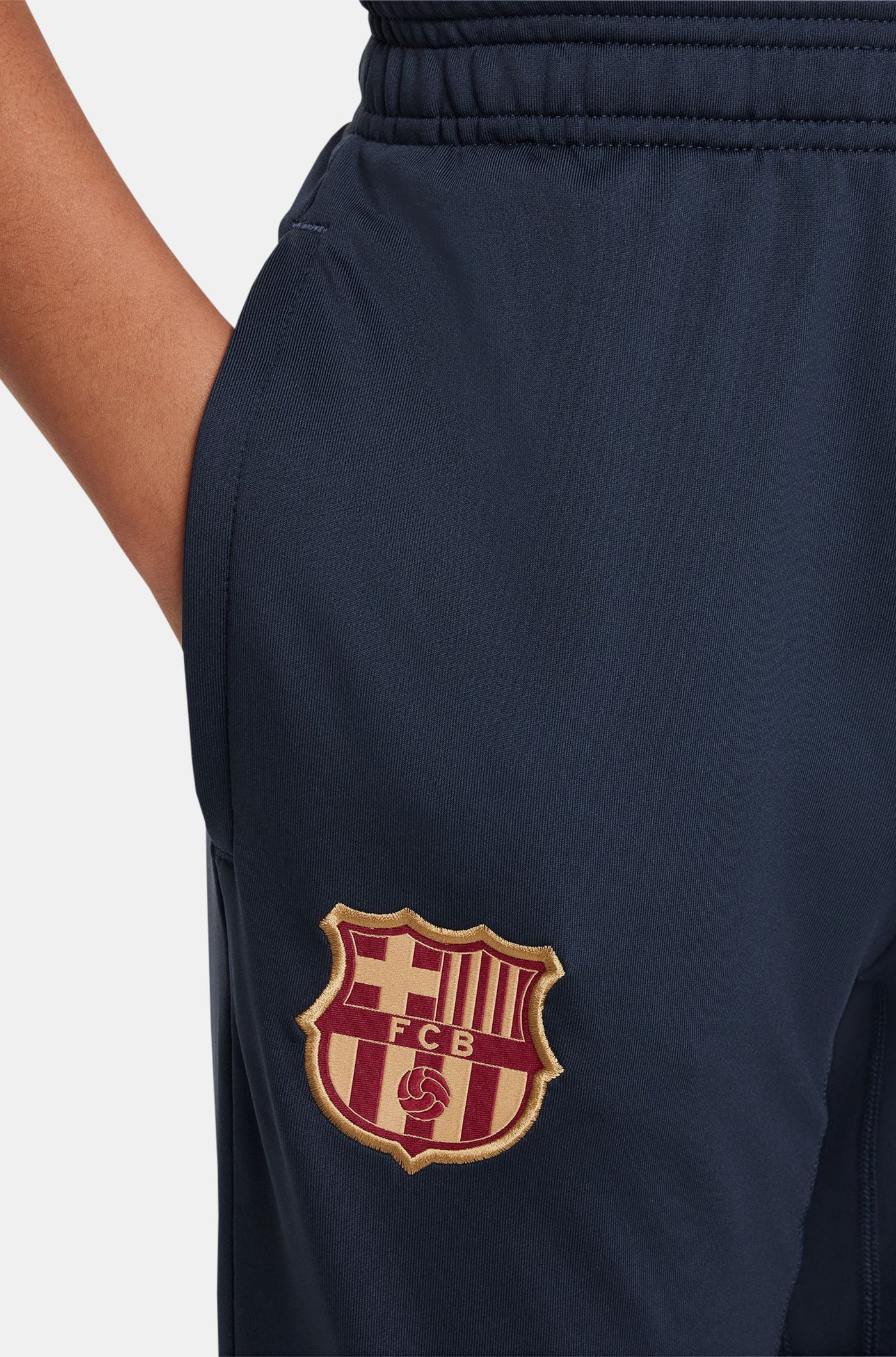 Pantalón de entrenamiento obsidiana FC Barcelona 23/24 - Junior