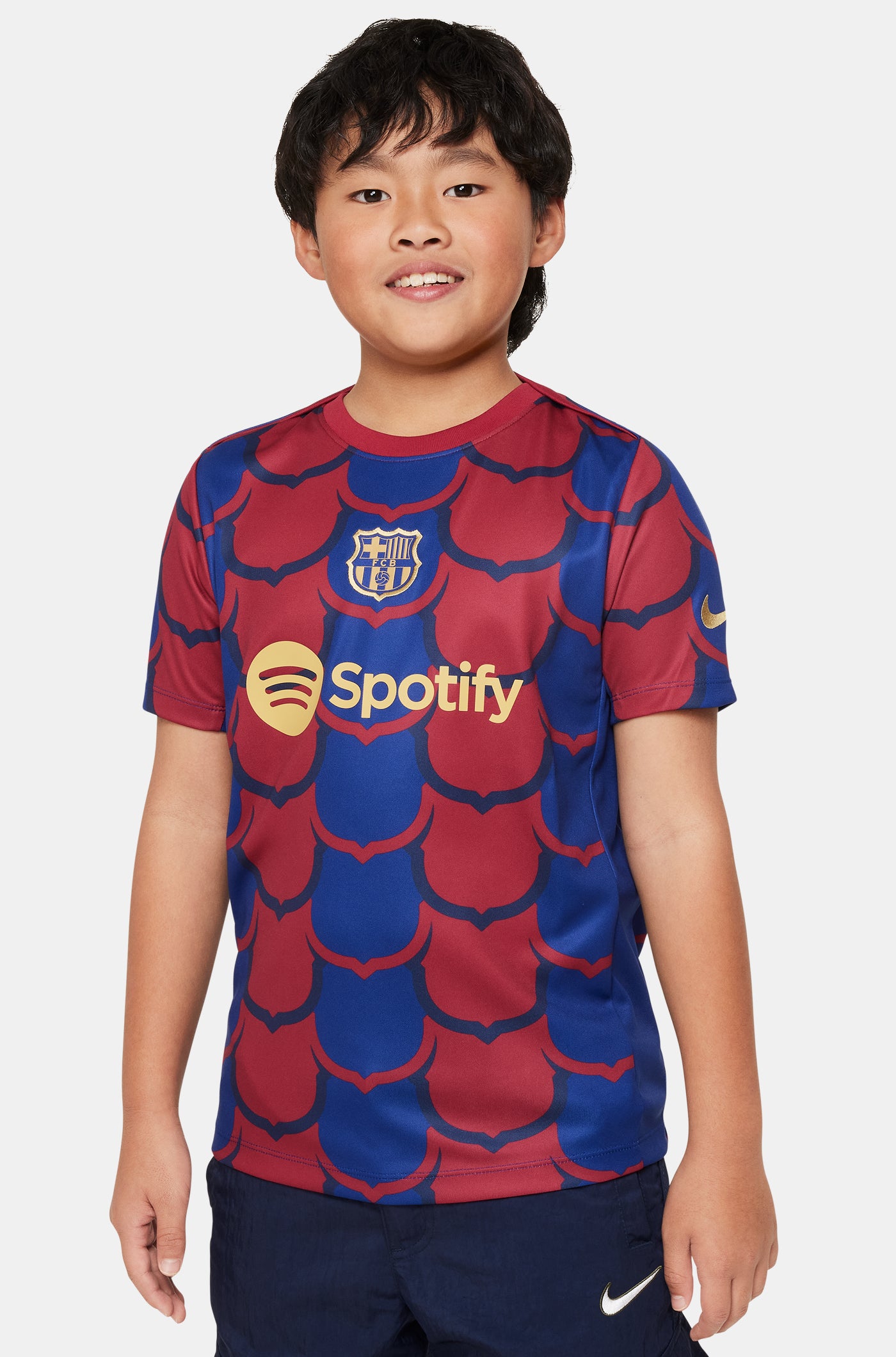 Camiseta Local FC Barcelona Niño Nike 2018