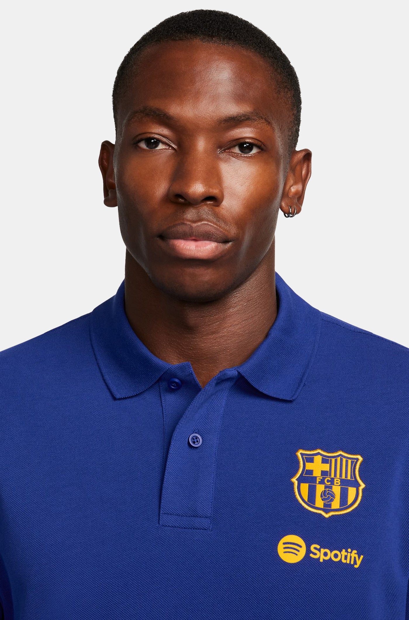 Polo escudo azul Barça Nike