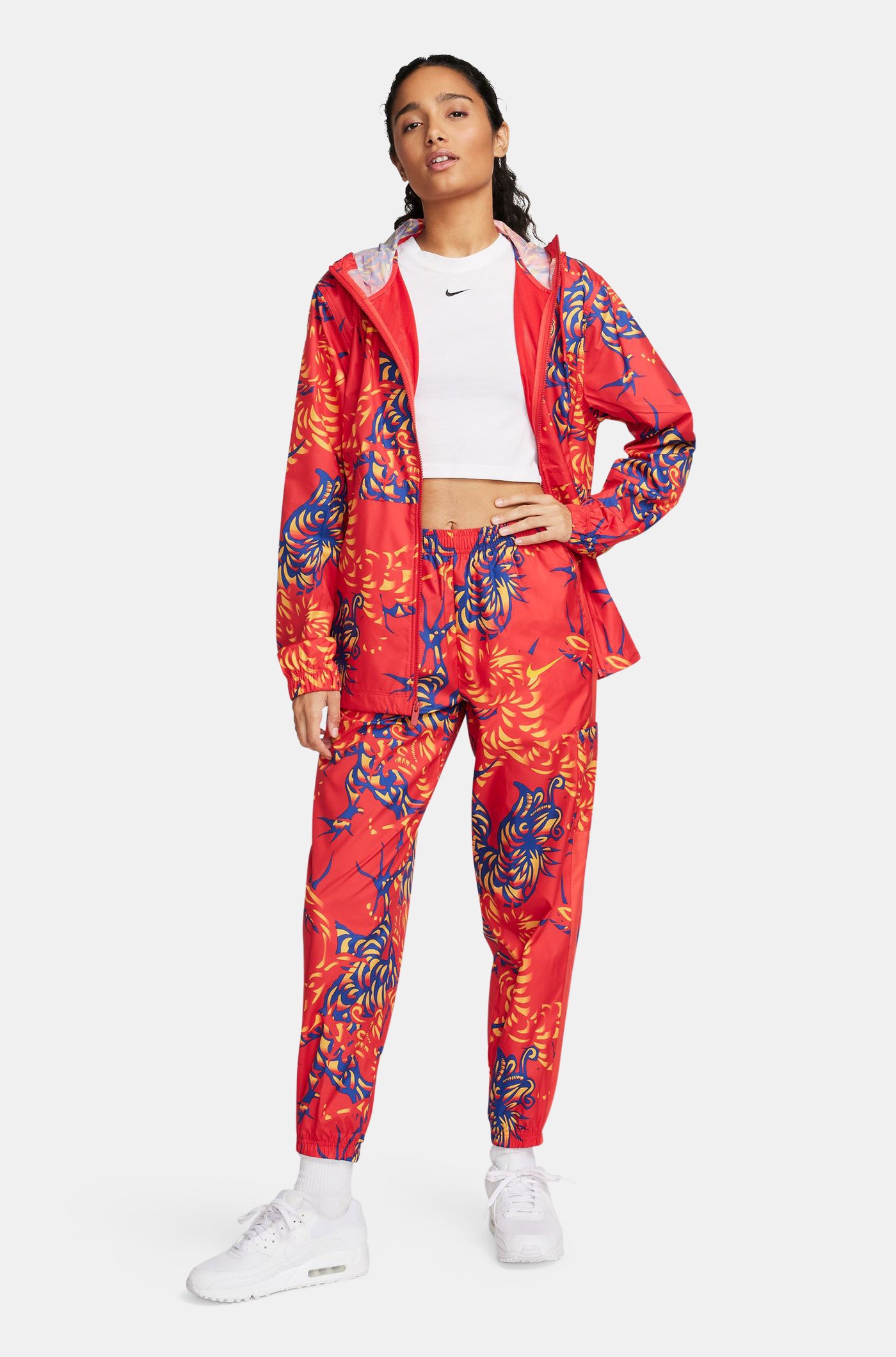 Nike floral cheap tracksuit womens