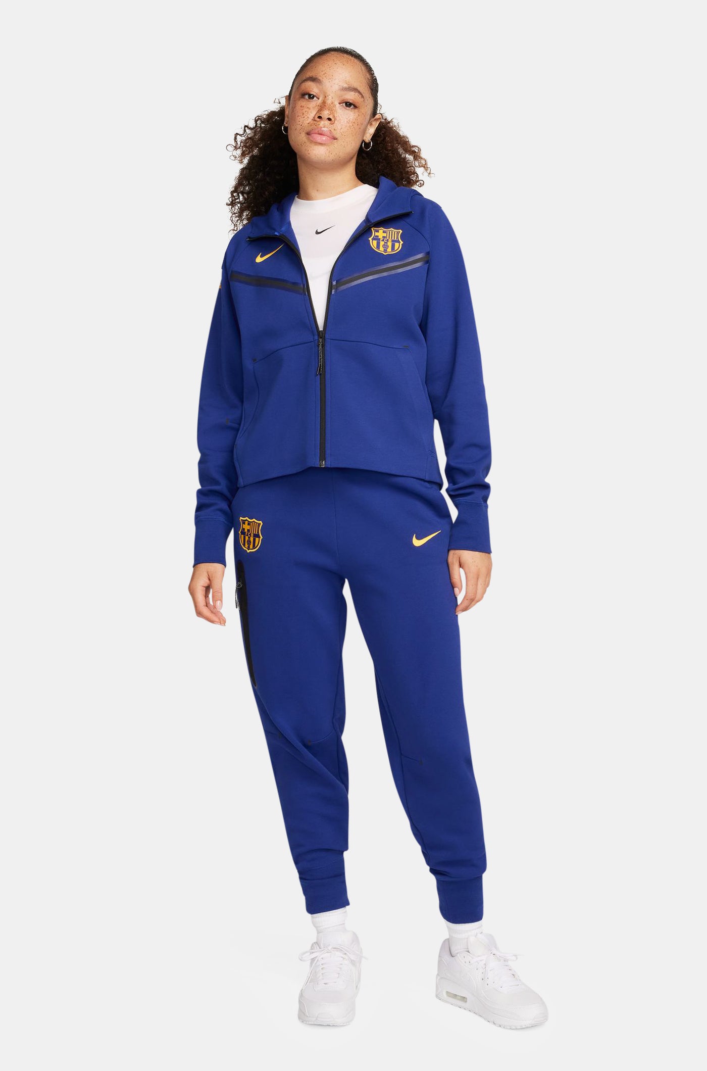 Royal blue nike store tracksuit womens