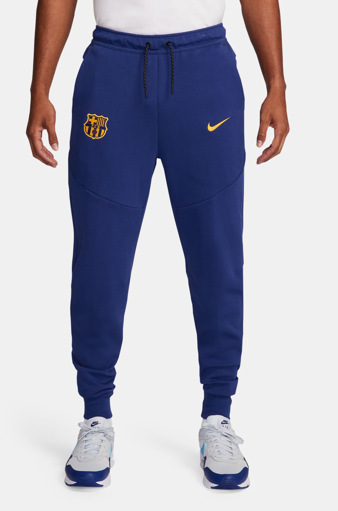 Vintage Nike Navy Blue Track Pants -  Ireland