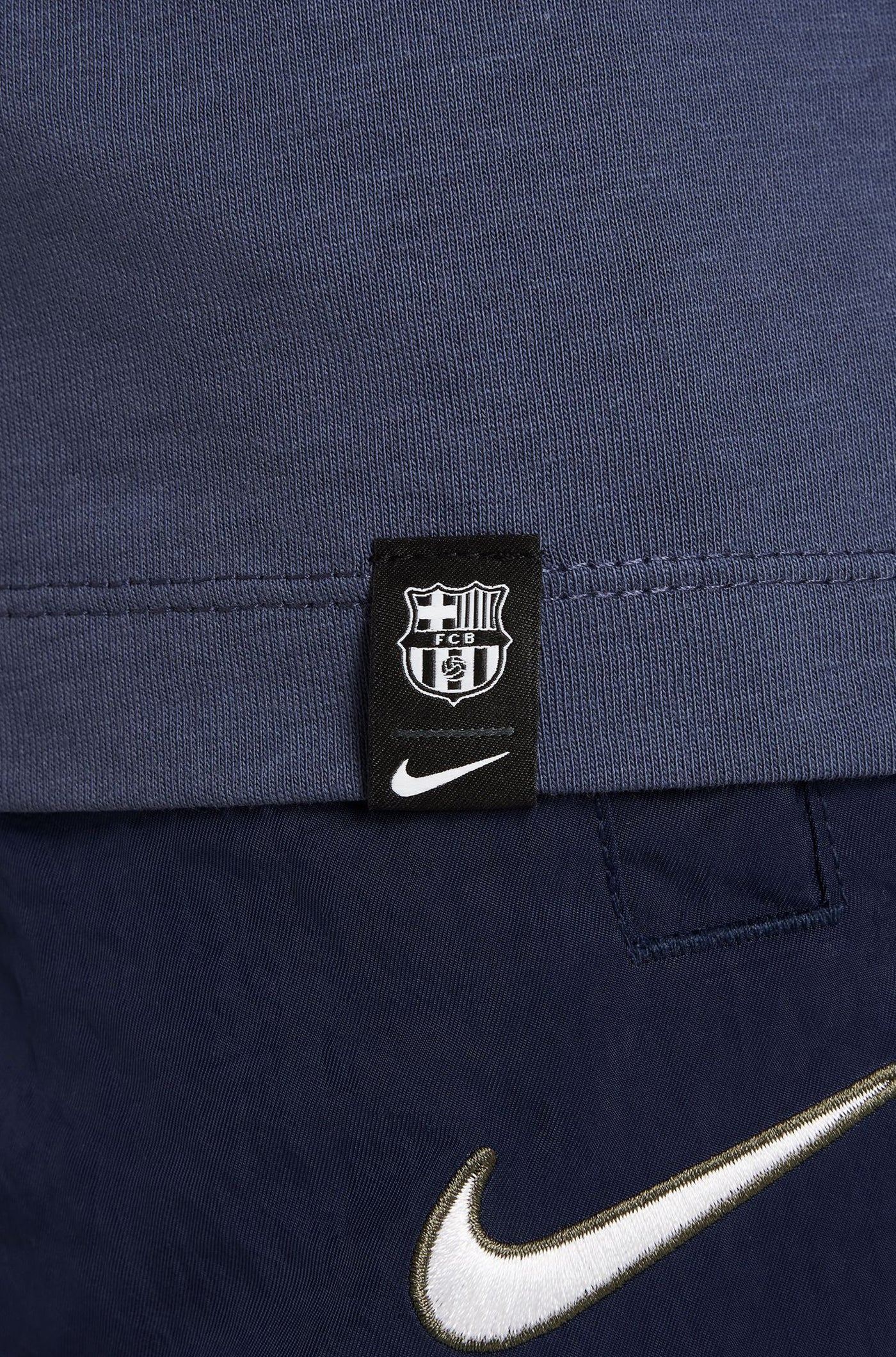 Camiseta azul Barça Nike - Junior