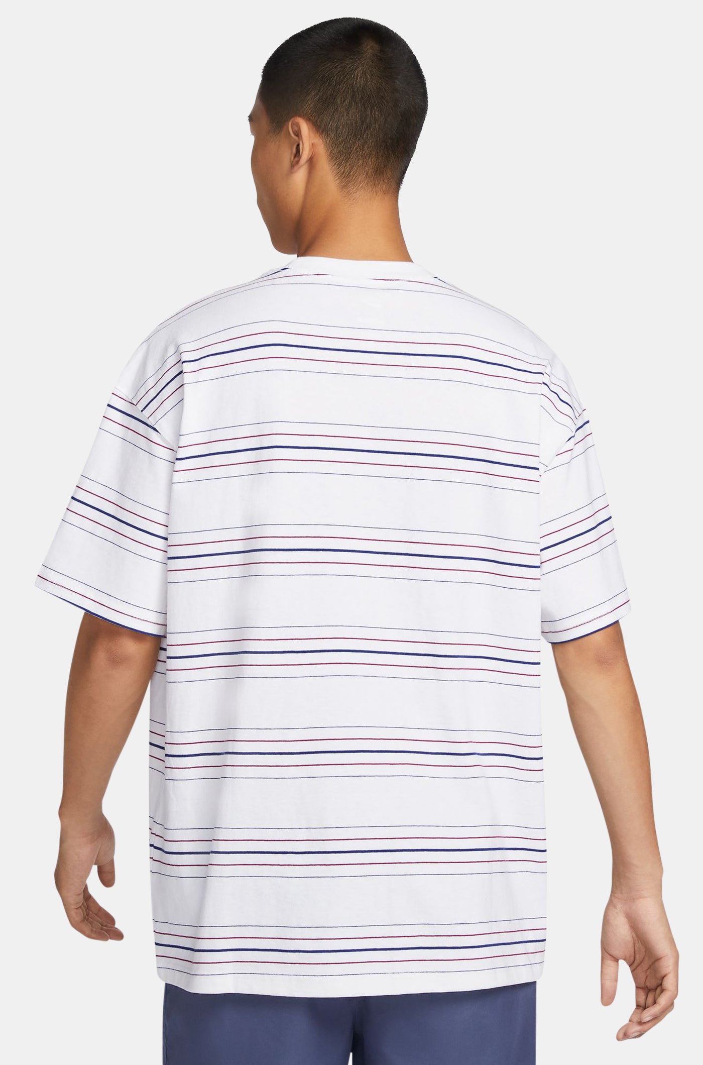 T-Shirt white striped Barça Nike