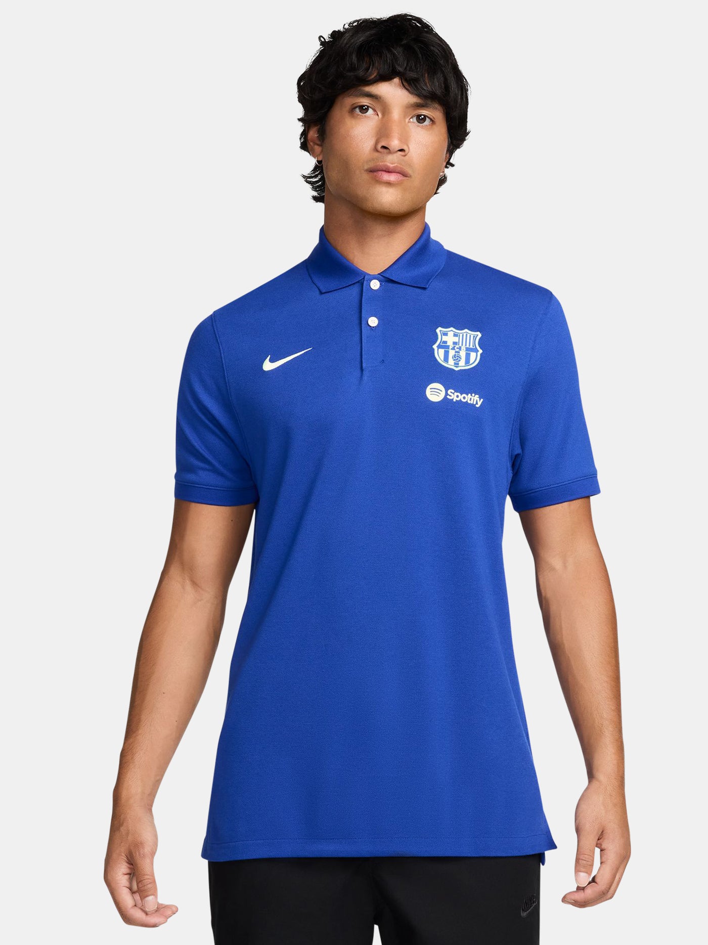 Polo blau von Barça Nike