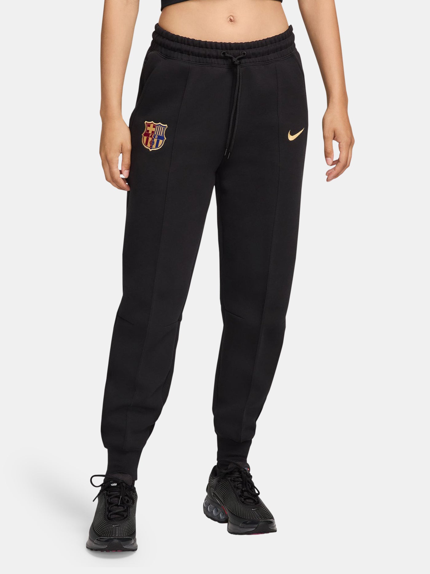 Pants crest black Barça Nike - Women