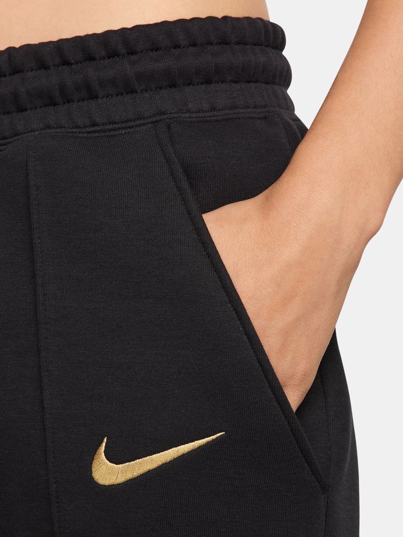  Pantalon écusson noir Barça Nike - Femme