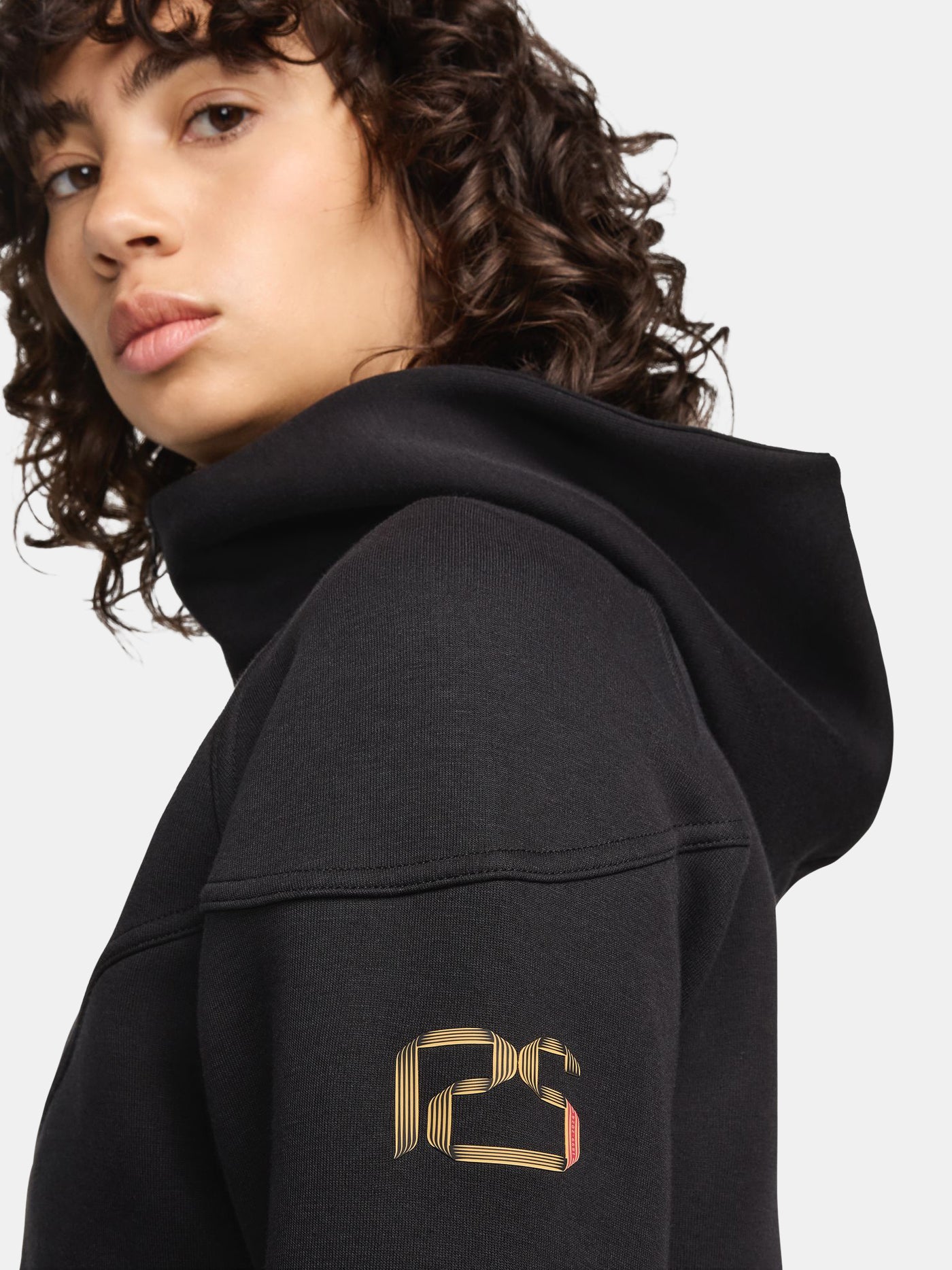 Hoodie crest black Barça Nike - Women