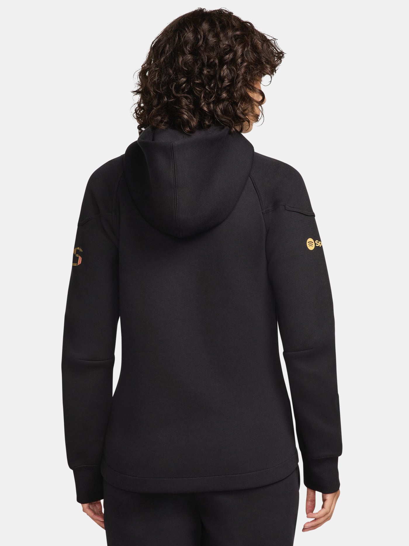 Sudadera con capucha escudo negro Barça Nike - Mujer