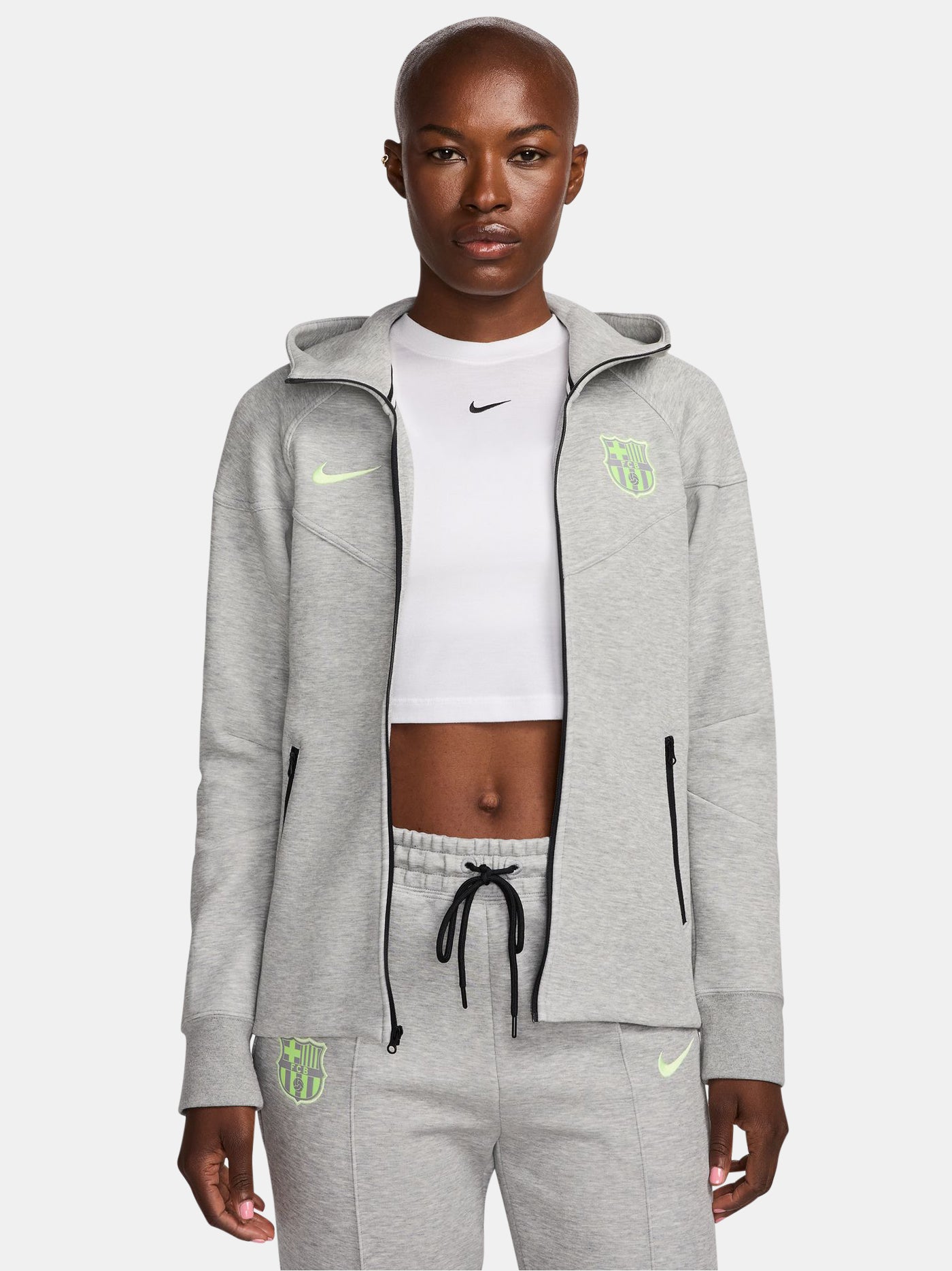  Jacke Tech Fleece Barça Nike - Damen