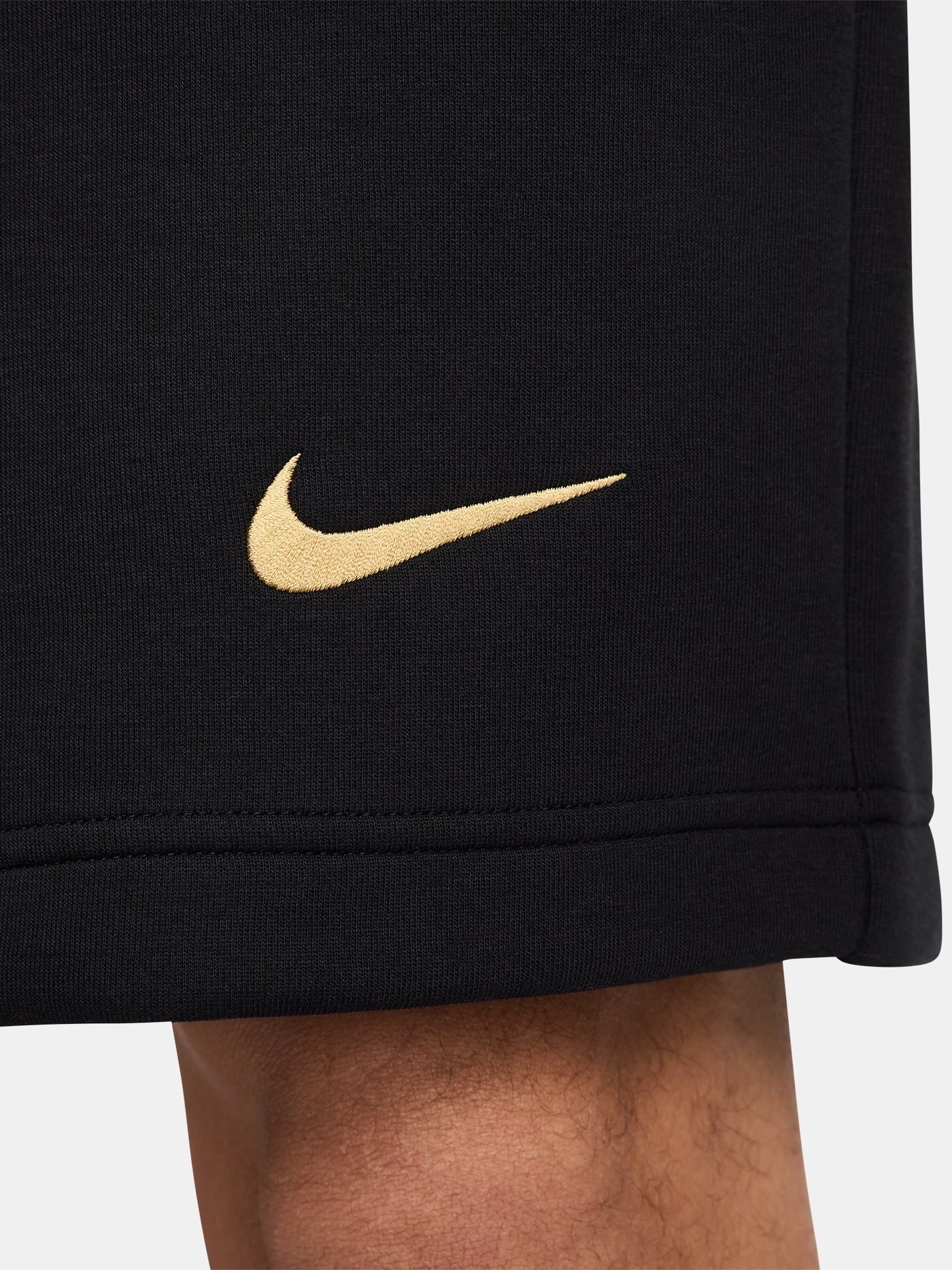 Short tech fleece crest black Barça Nike