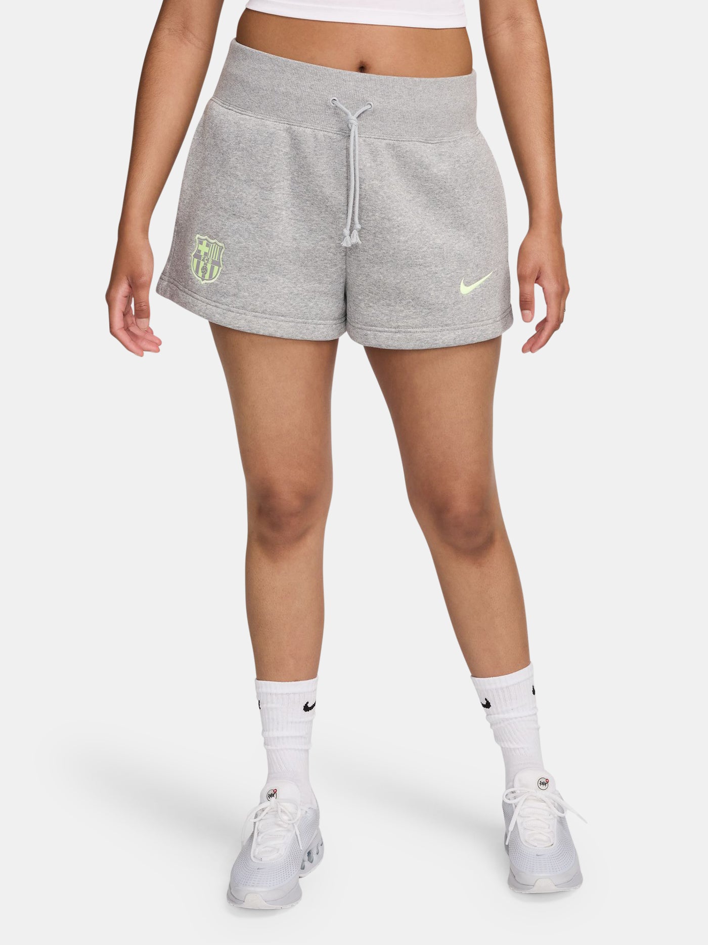 Kurze Tech Fleece Barça Nike - Damen